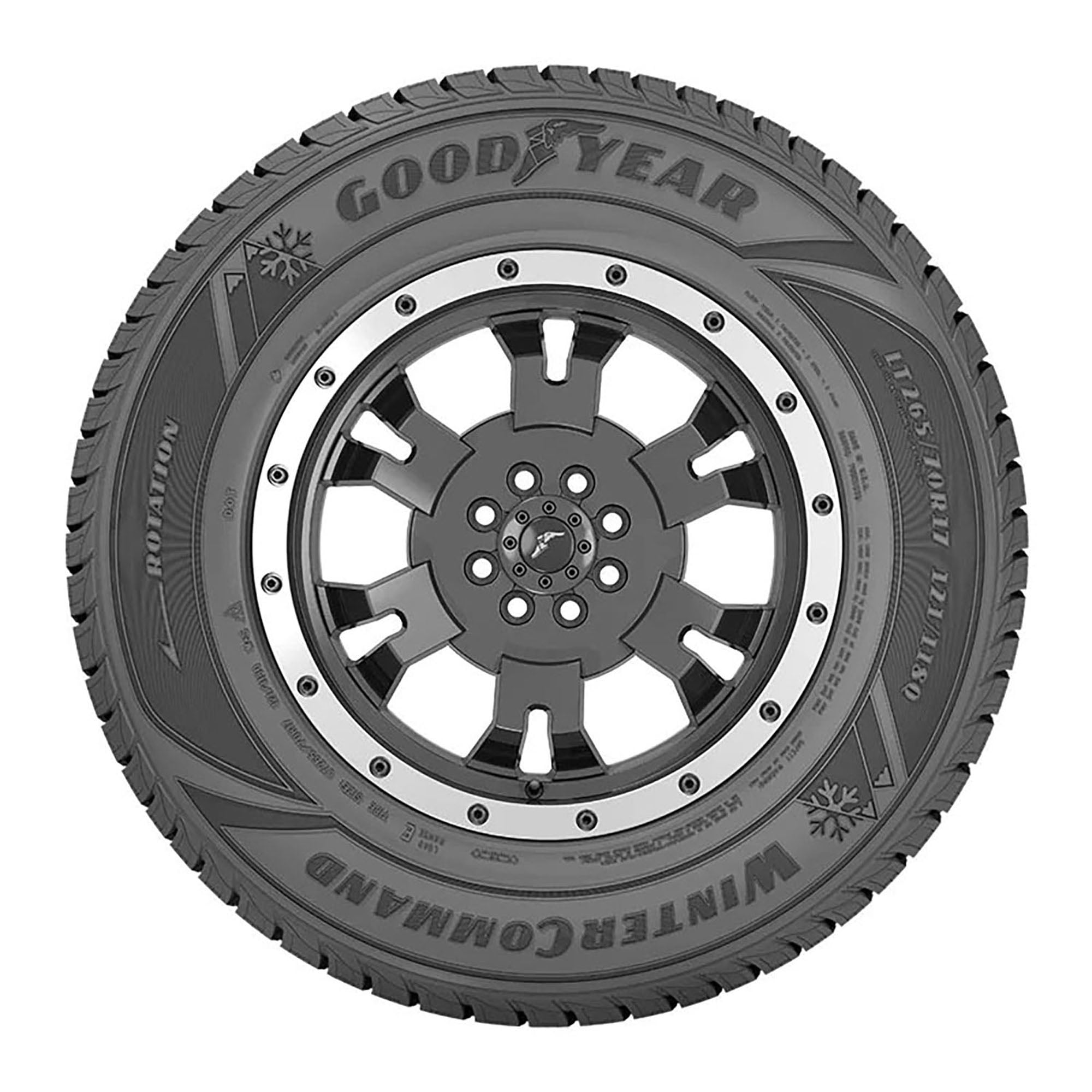 Goodyear Winter Command LT Winter LT275/70R18 125/122Q E Passenger Tire - Image 5