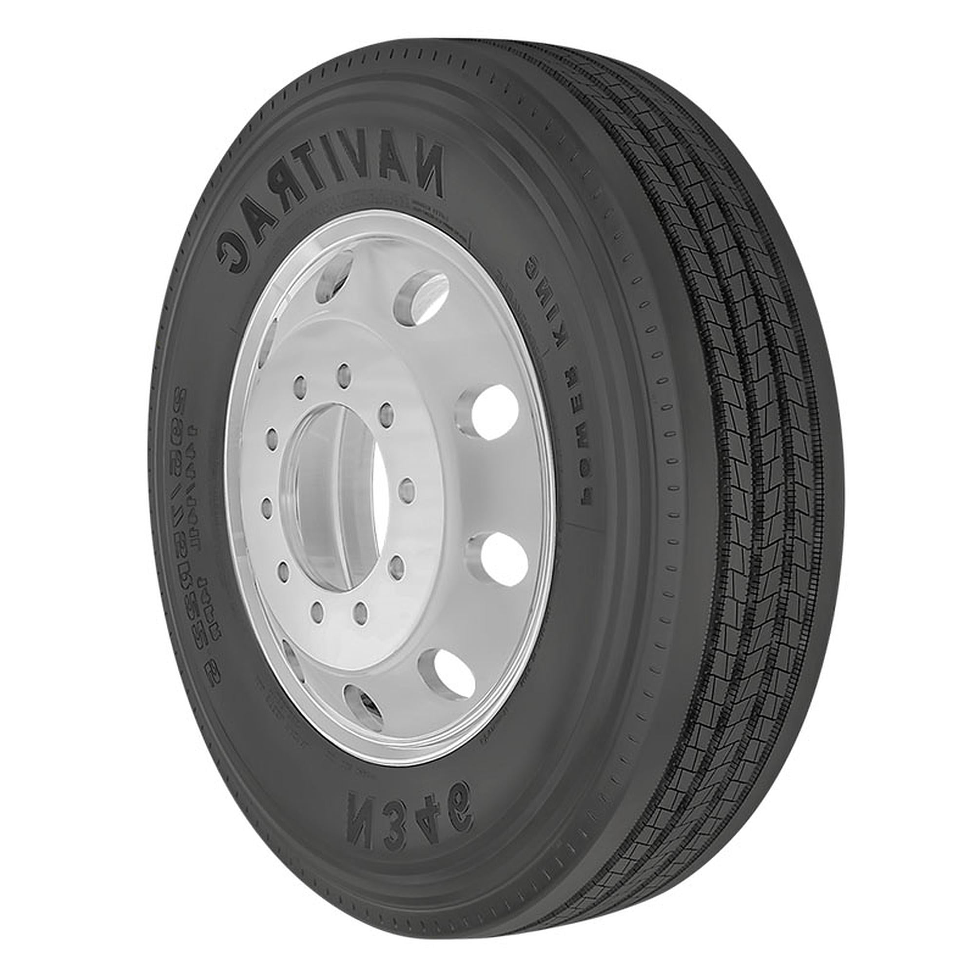 Power King Navitrac N346 255/70R22.5 140/137M H Commercial Tire - Image 2
