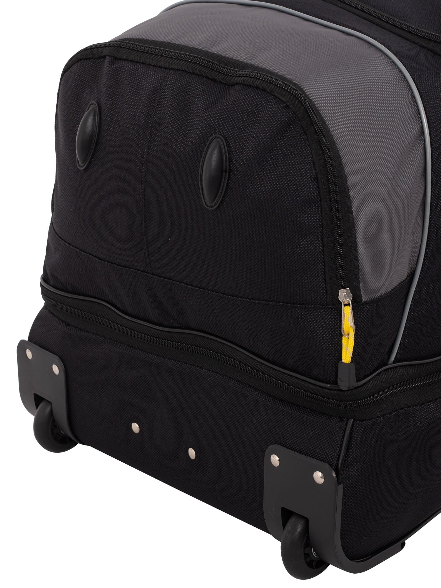 Travelers Club Jumbo 36" 2-Section Rolling Duffel with Blade Wheels - Black - Image 6
