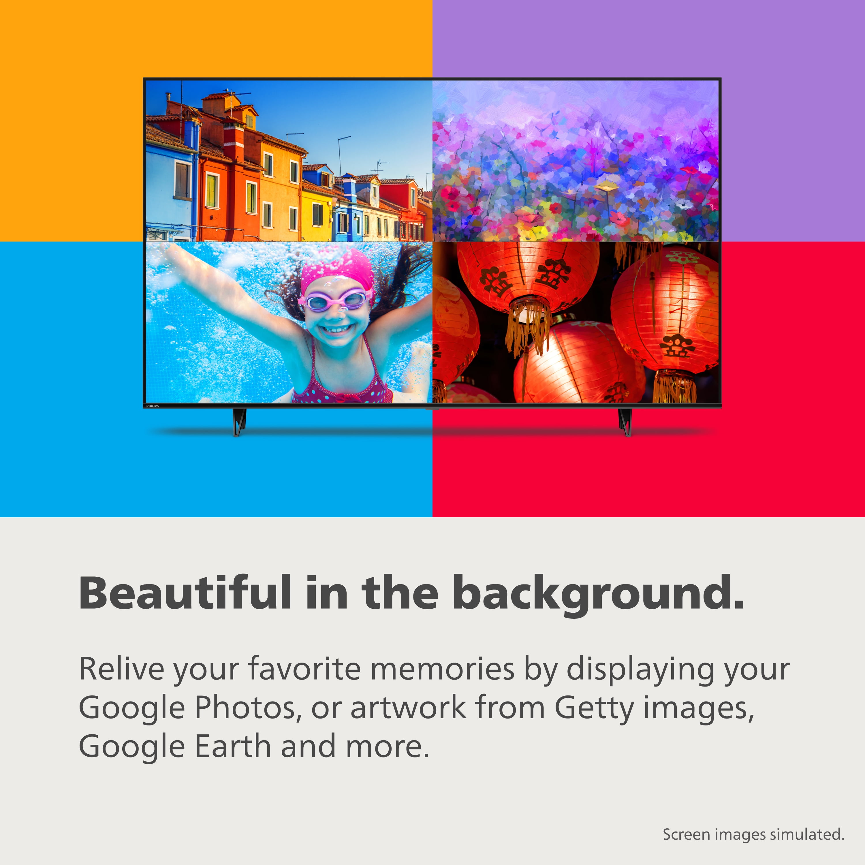 Philips 50" Class 4K Ultra HD (2160p) Google Smart LED TV (50PUL7552/F7) - Image 17