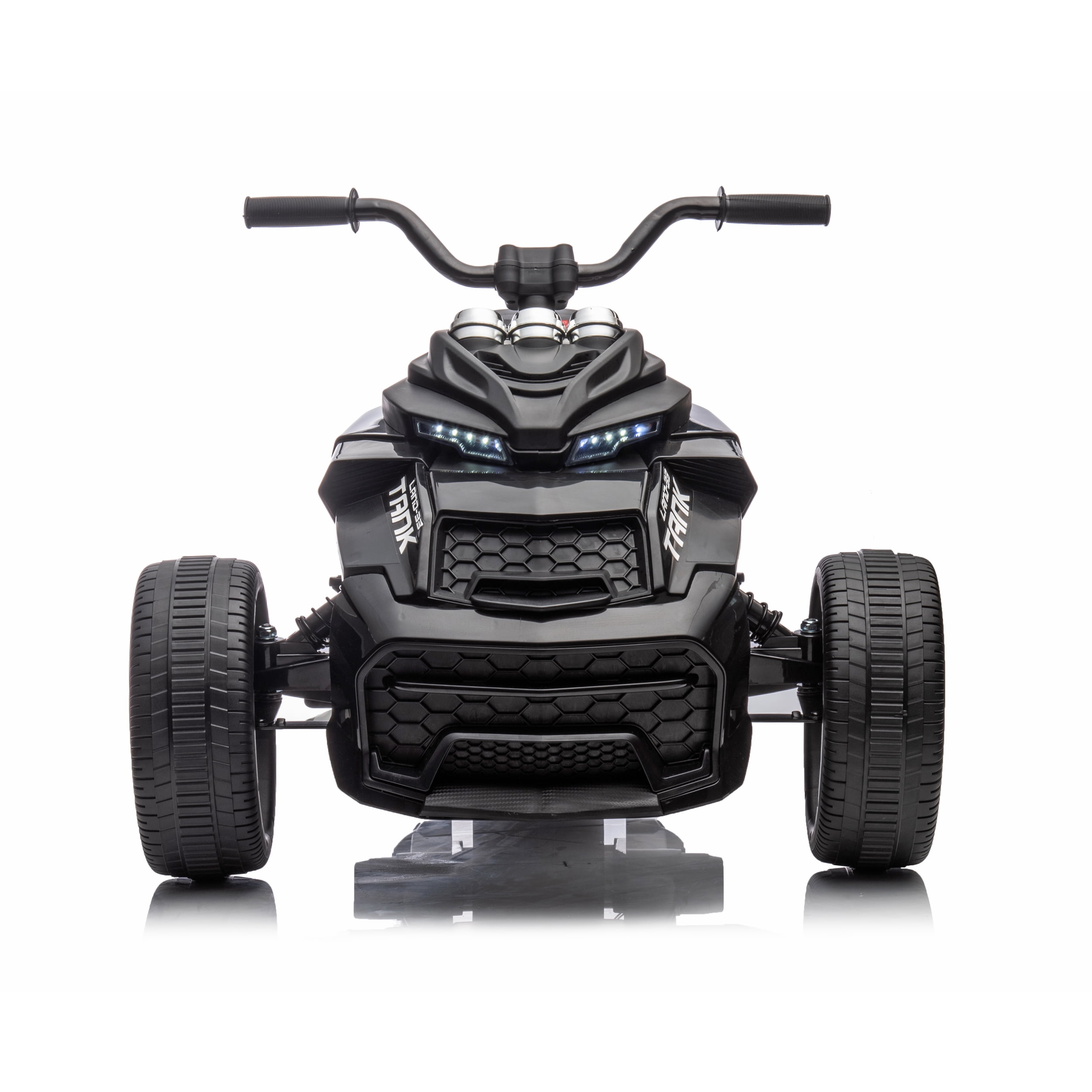 Blazin' Wheels 12V Battery Operated Black Inverted Trike Rideon - 3 years and up - Image 5