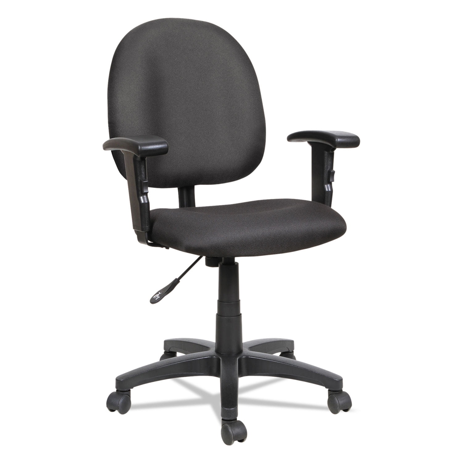 Alera Essentia Series Swivel Task Chair with Adjustable Arms, Supports Up to 275 lb, 17.71" to 22.44" Seat Height, Black - Image 13