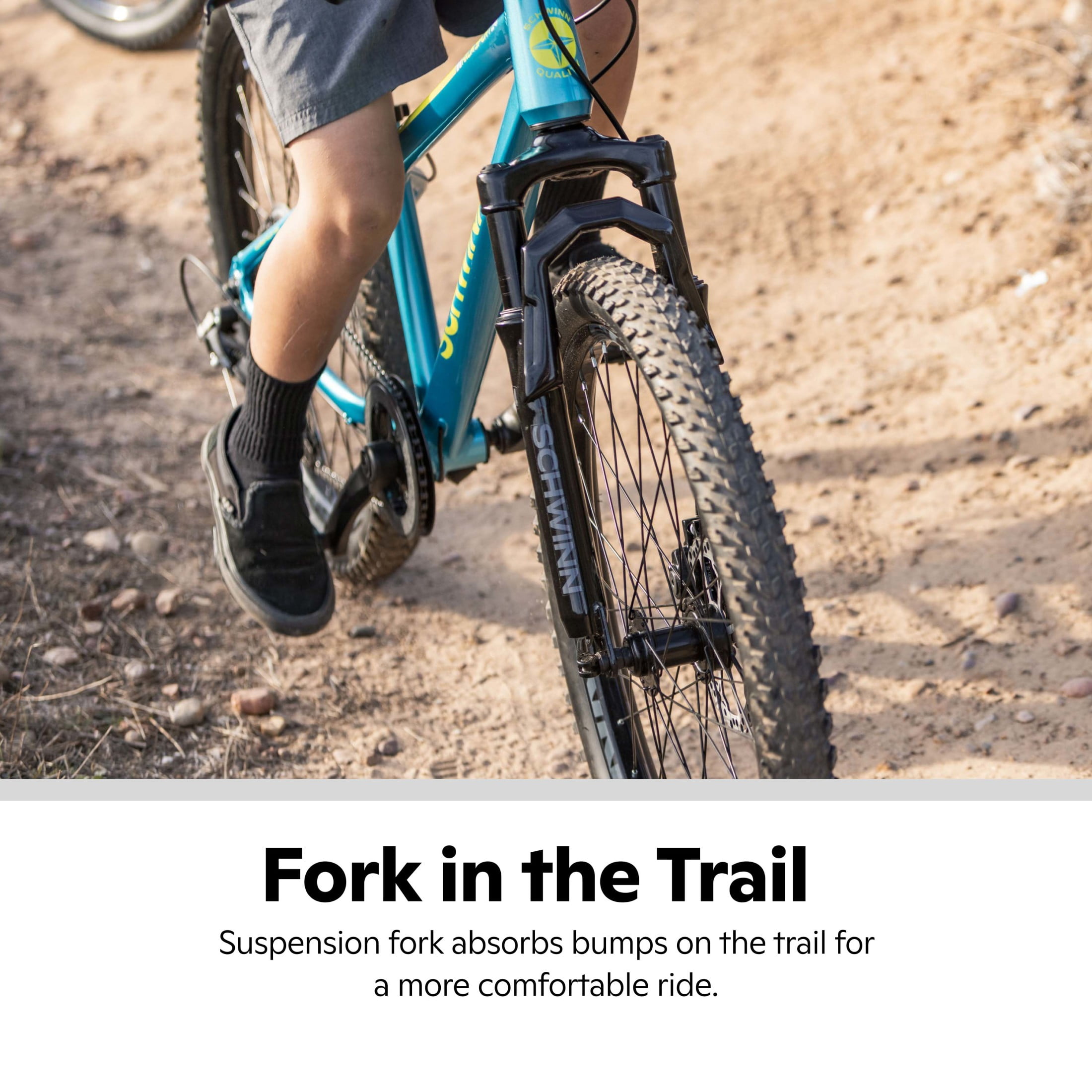 Schwinn Axum Sport Youth Unisex 24-in. Mountain Bike, Blue - Image 3