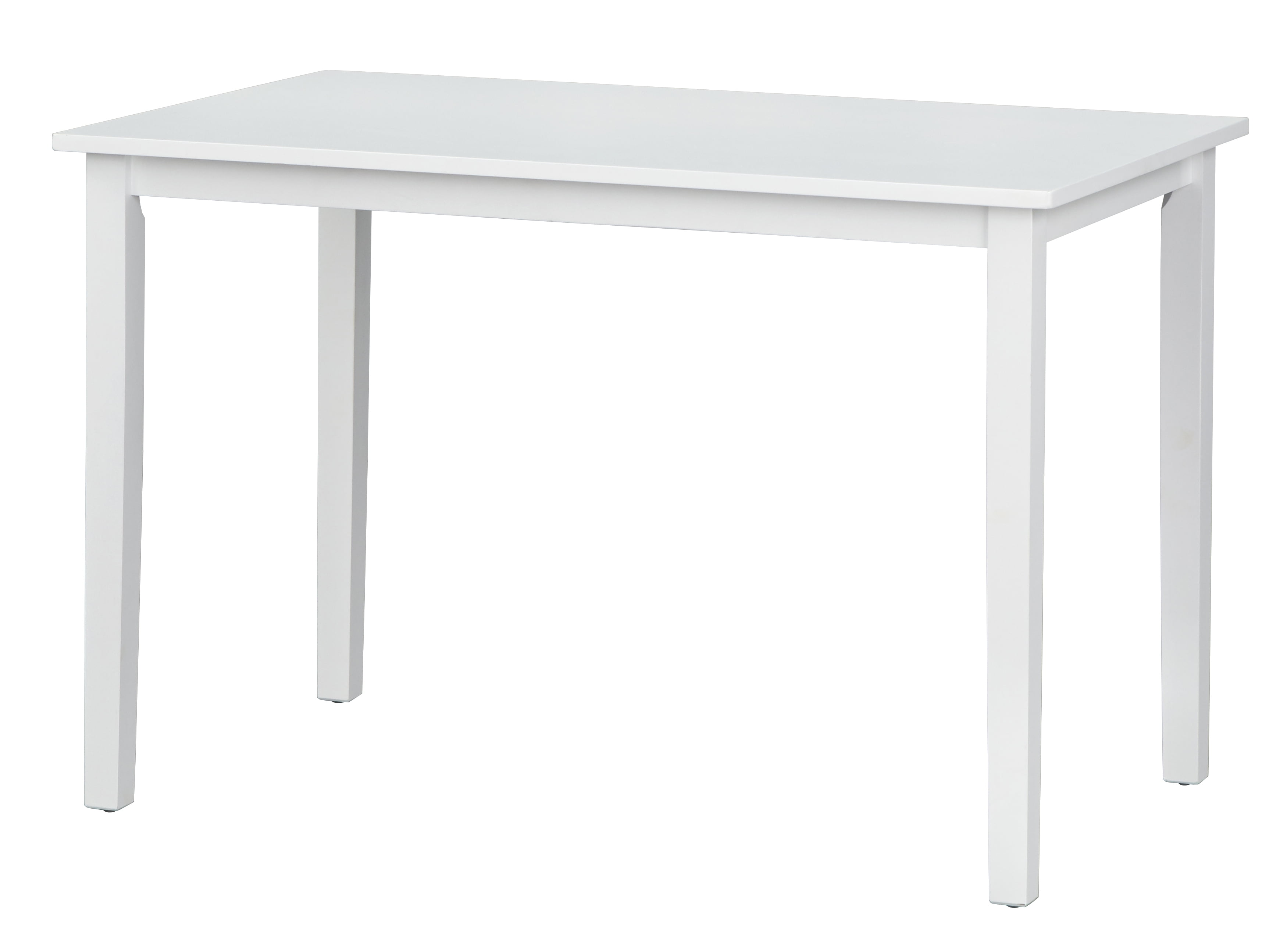 TMS Mid-Century Shakar Style Modern Wood Dining Table, Seats 4, Multiple Finishes - Image 3