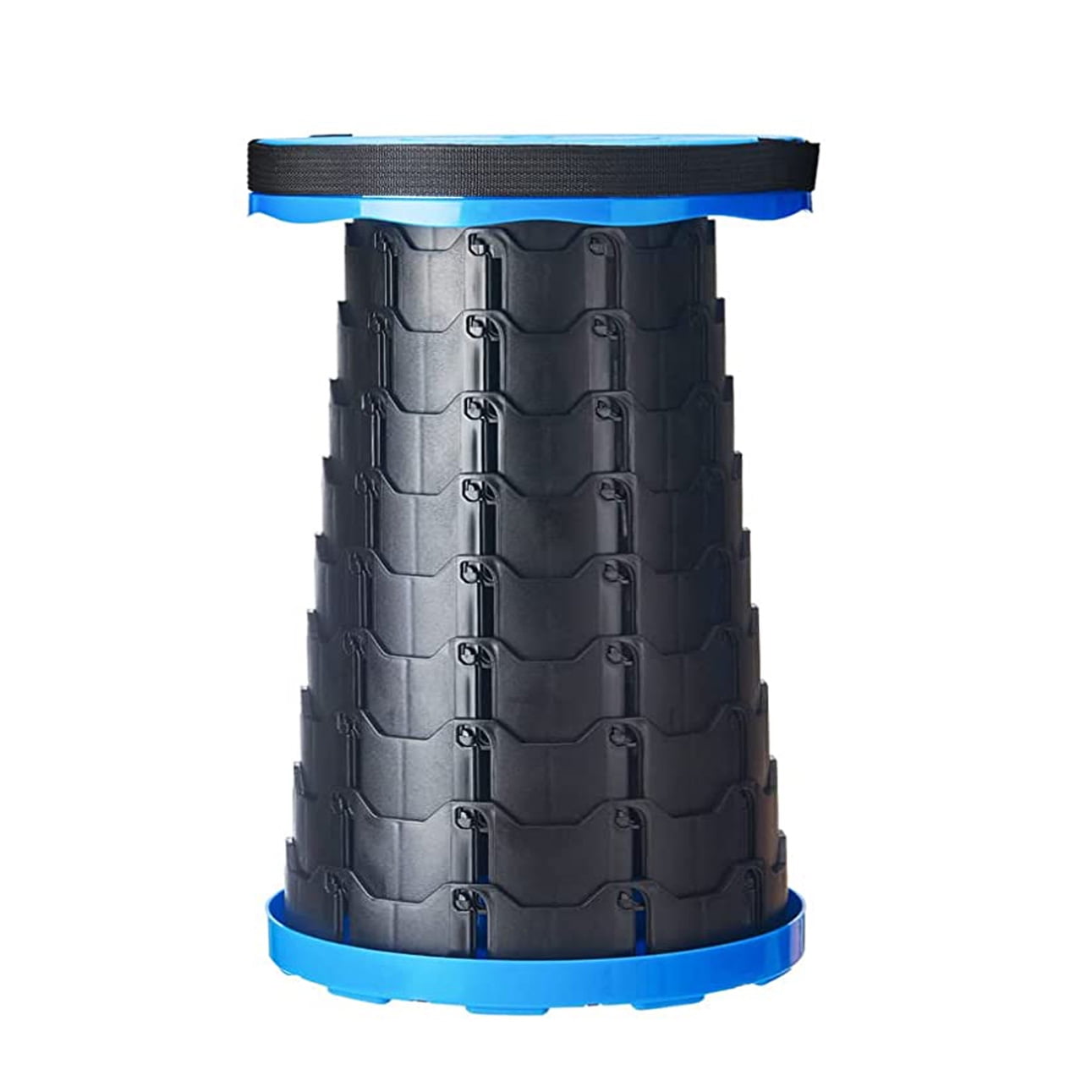 Donepart Foldable Telescopic Stool, Lightweight Foldable Stool, Fishing Tours Indoor Outdoor Activity (Blue) - Image 7