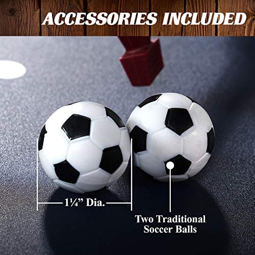 48" Brooks Foosball Table, Soccer, Accessories Included by Barrington Billiards - Image 4