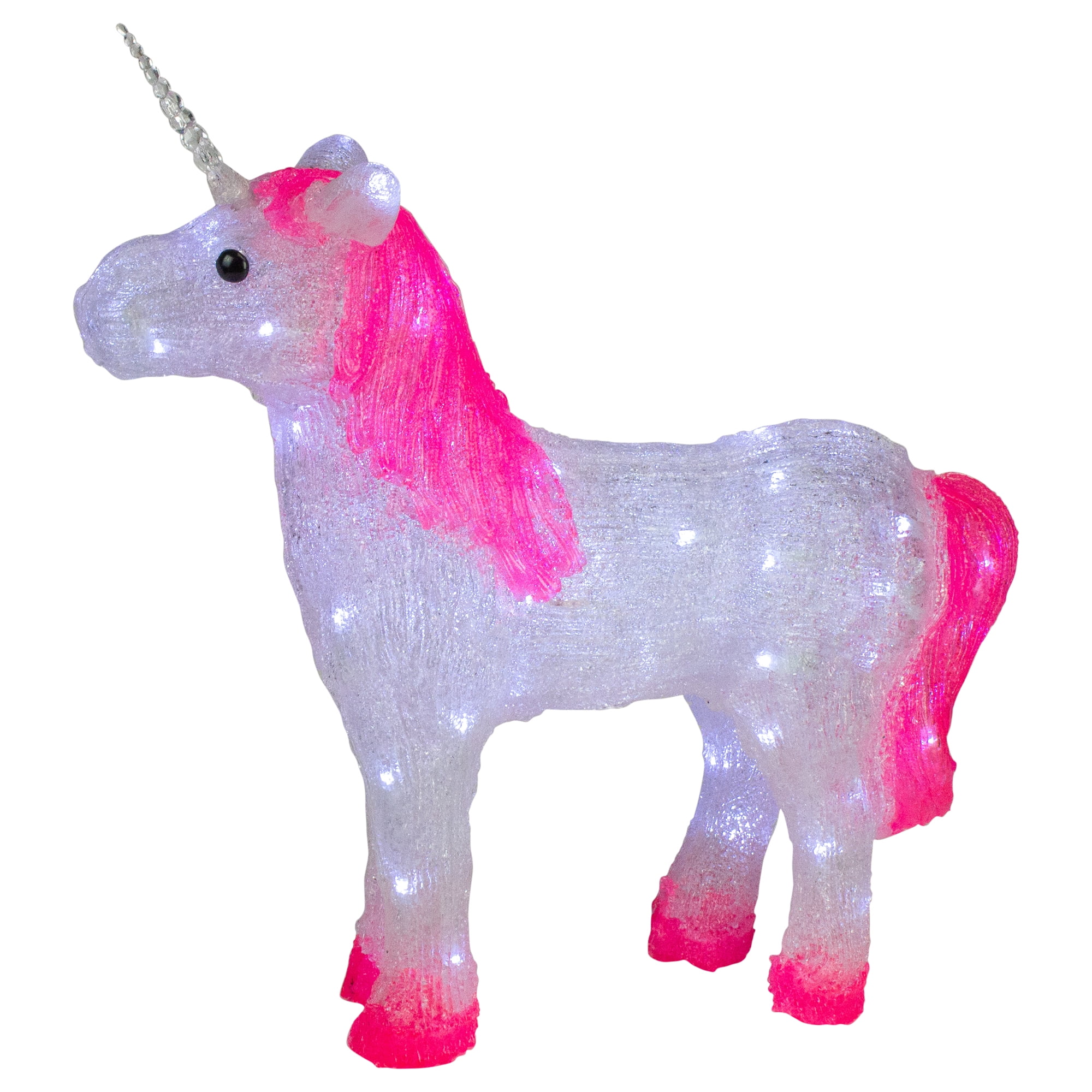 Northlight 23" Lighted Commercial Grade Acrylic Unicorn Christmas Display Decoration - Image 3