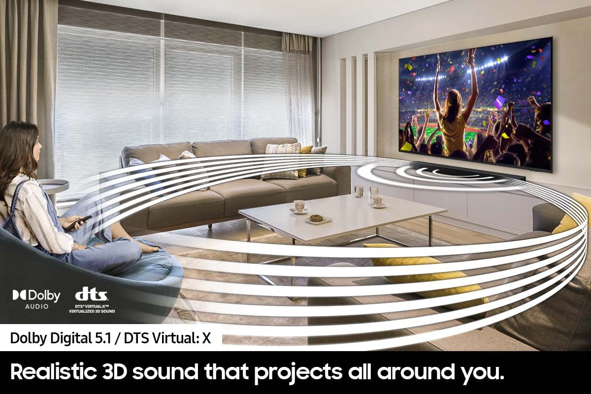 SAMSUNG B-series 5.1ch. DTS Virtual:X Soundbar HW-B73MD - Image 7