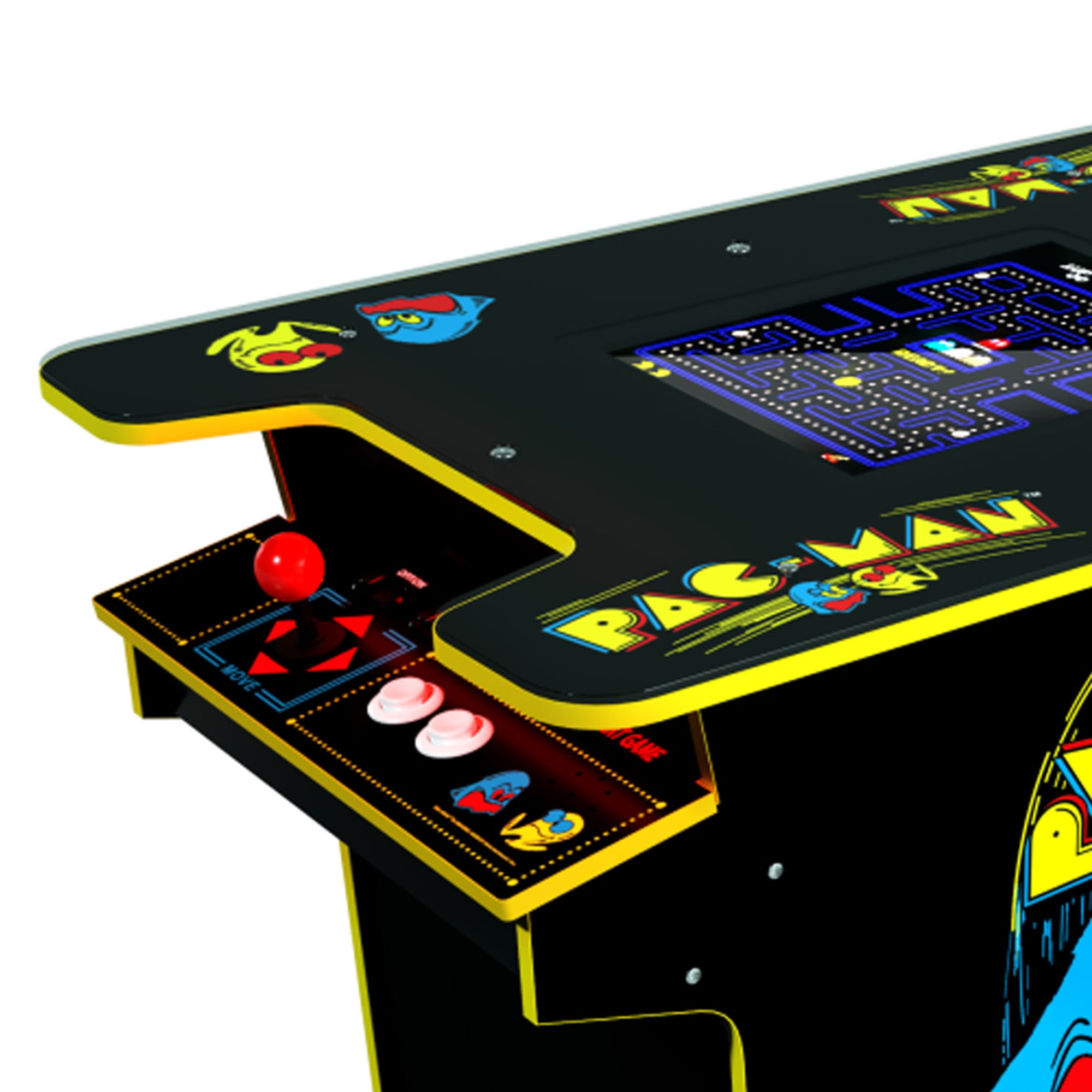 Arcade1UP - Pac-Man Head-to-head (H2H), 12 Games in 1, Gaming Table w-Lit Deck - Image 8