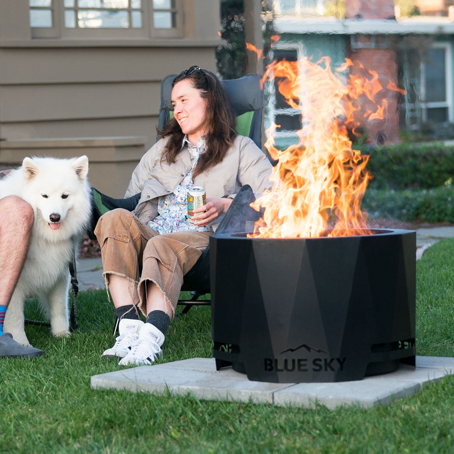 1PC Blue Sky Peak Fire Pit - Image 14
