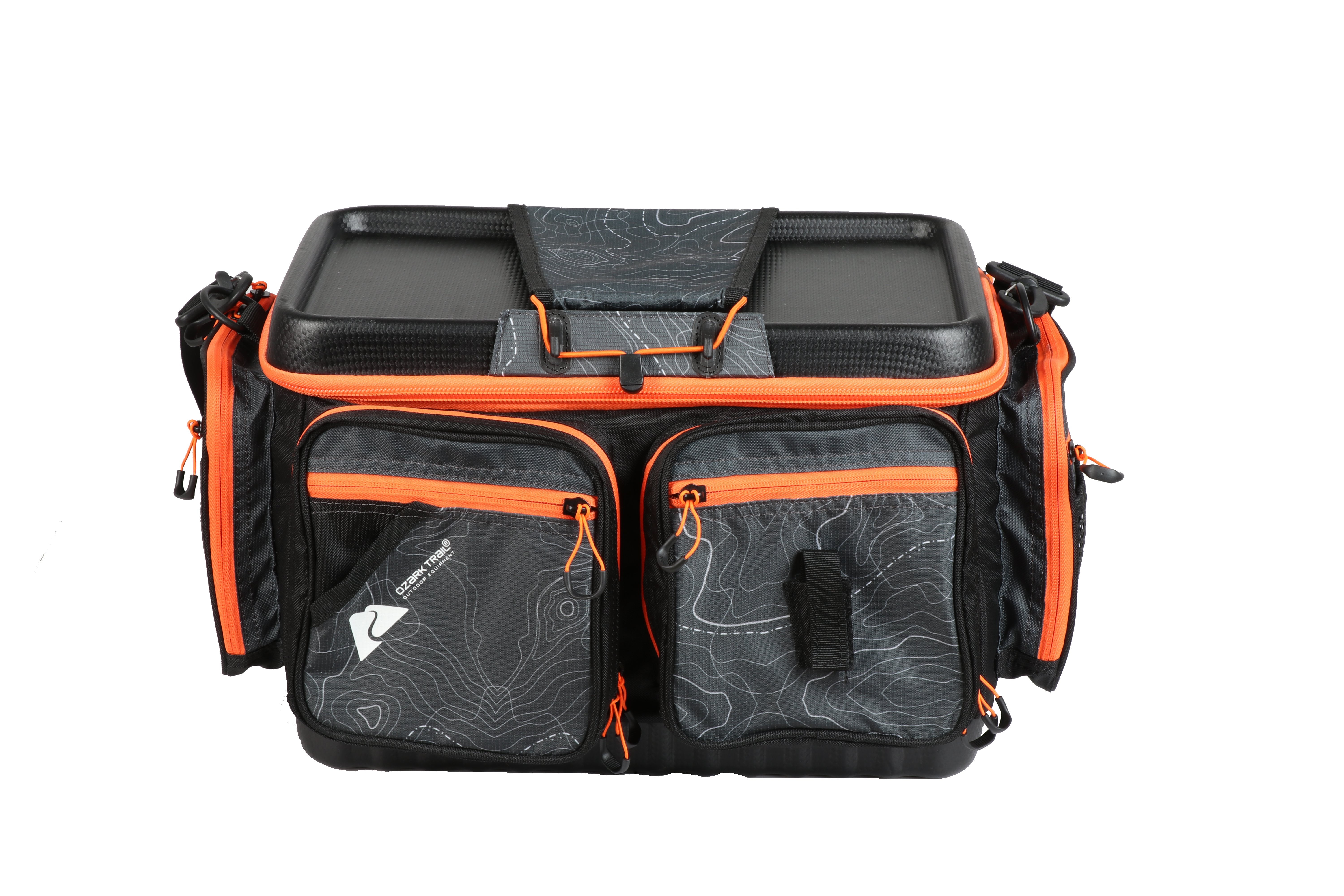 Ozark Trail 3700 Pro Large Quick Access Horizontal Fishing Tackle Box and Bait Bag, Material Polyester - Image 5