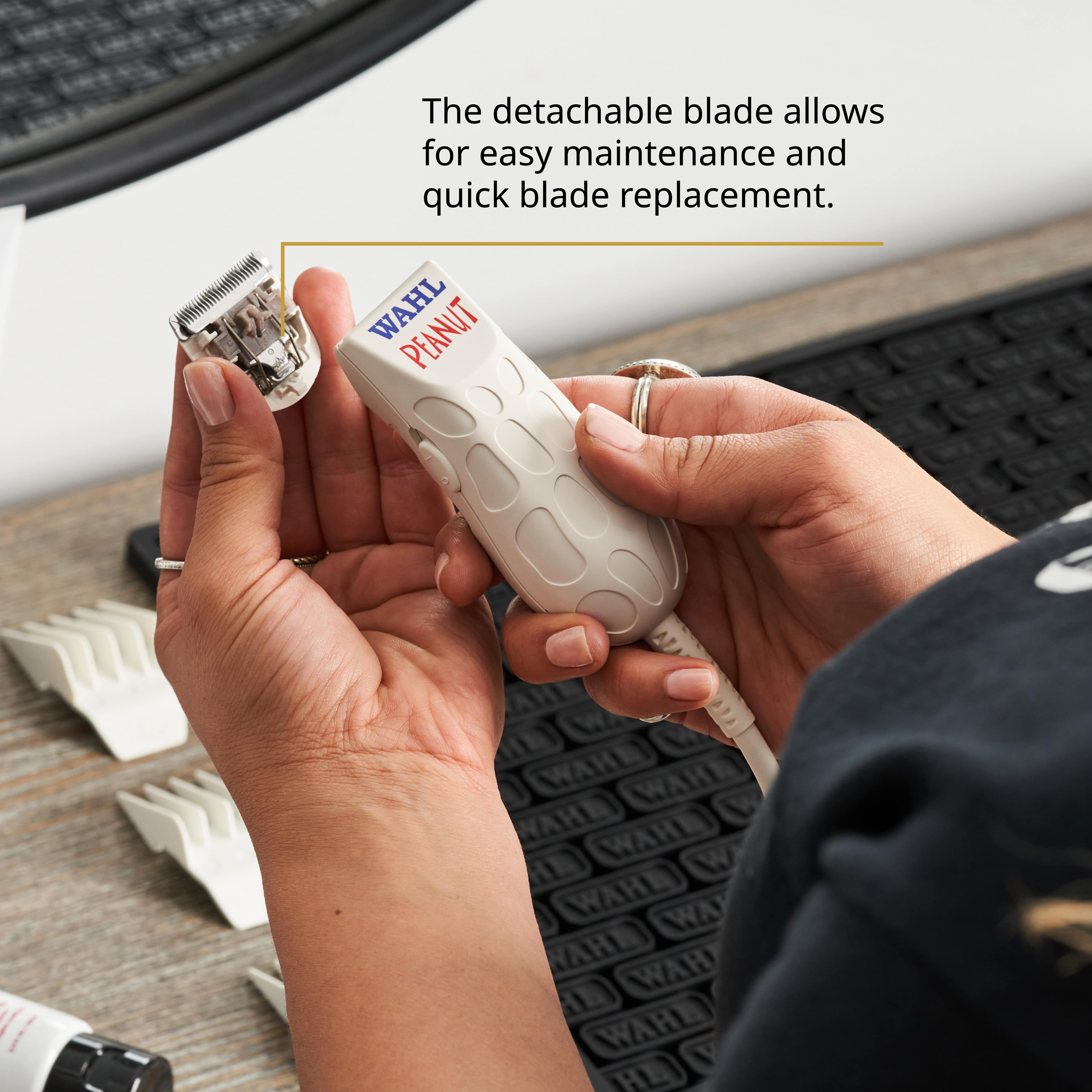 Peanut Classic - Model # 8685 - White by WAHL Professional for Men - 1 Pc Kit Trimmer - Image 6