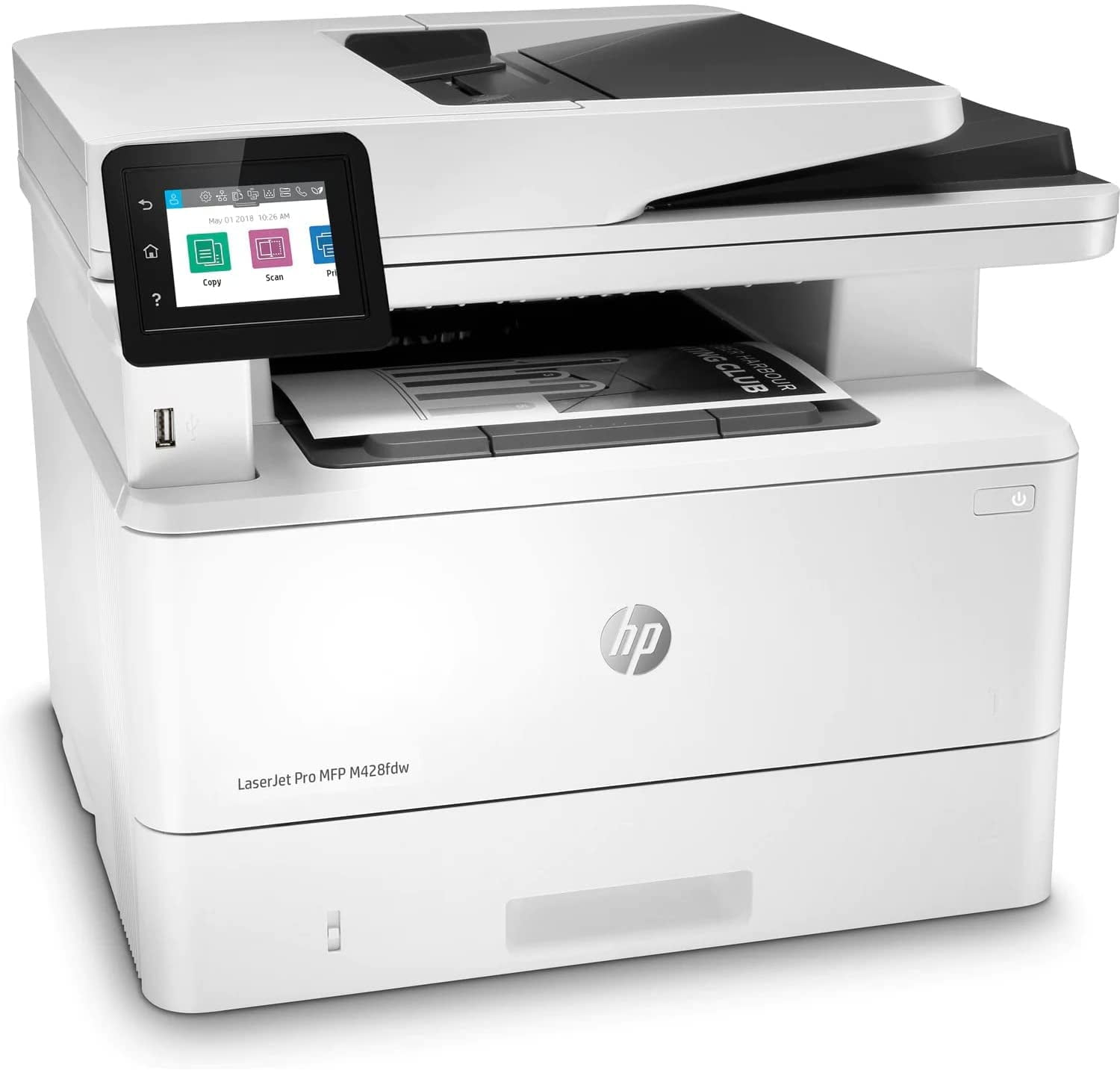 HP Laserjet Pro MFP M428fdw Monochrome Laser All-in-One Printer, Print Scan Copy Fax, Automatic 2-Sided Printing, 40 ppm, 250-sheet, 1200 x 1200 dpi, 50-Sheet ADF, Bundle with Cefesfy Printer Cable - Image 7