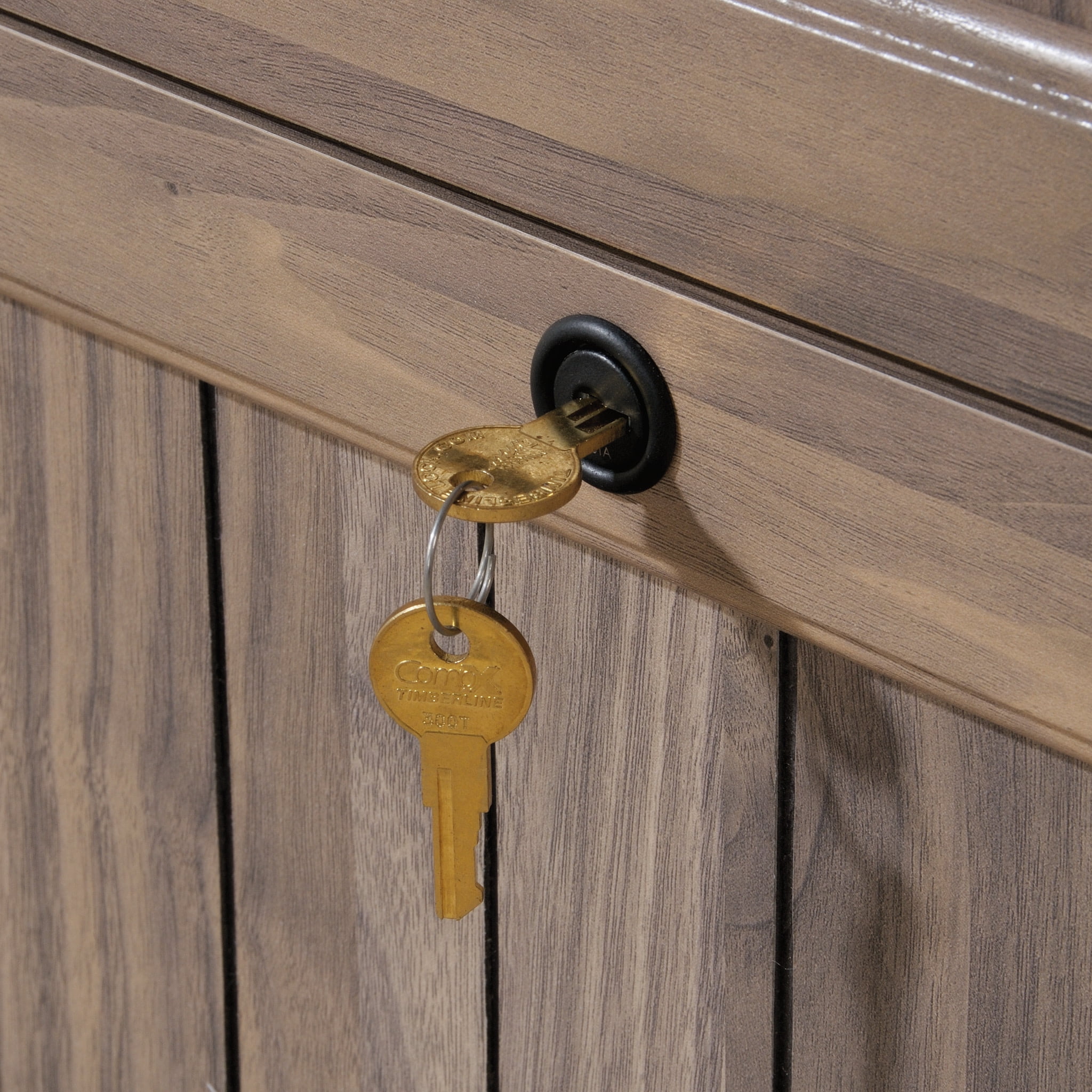 Sauder Costa 2-Drawer Lateral File Cabinet, Washed Walnut Finish - Image 8