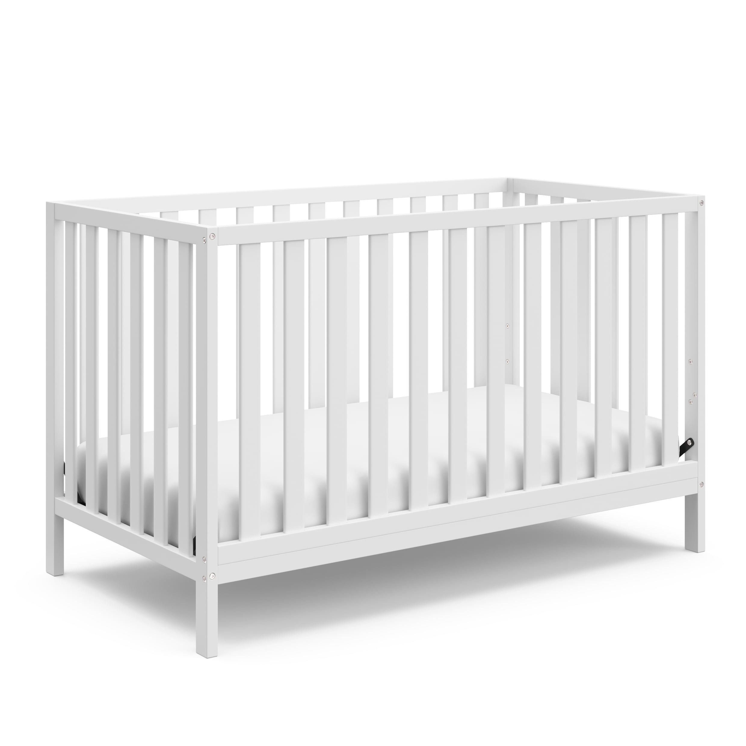 Storkcraft Sunset 4-in-1 Convertible Baby Crib, White - Image 13