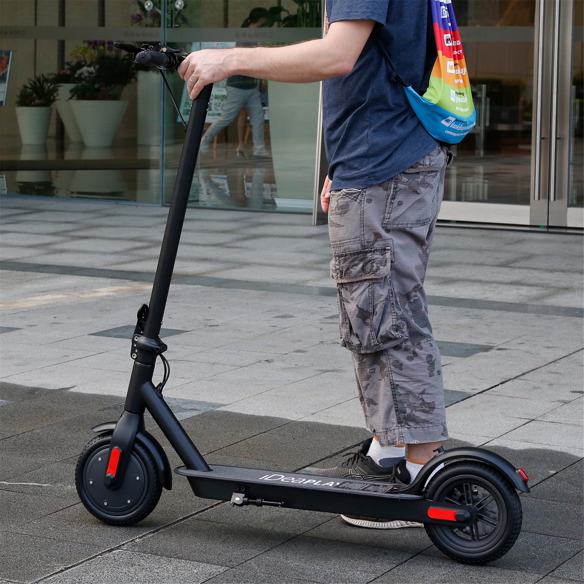 iDeaPLAY H85B Kids Kick Scooter, High-Speed Scooter 250W Motor 15.5 Miles Long Mileage, Portable Folding Design Commuting Motorized Electric Scooter Bike for Kids Adults - Image 7