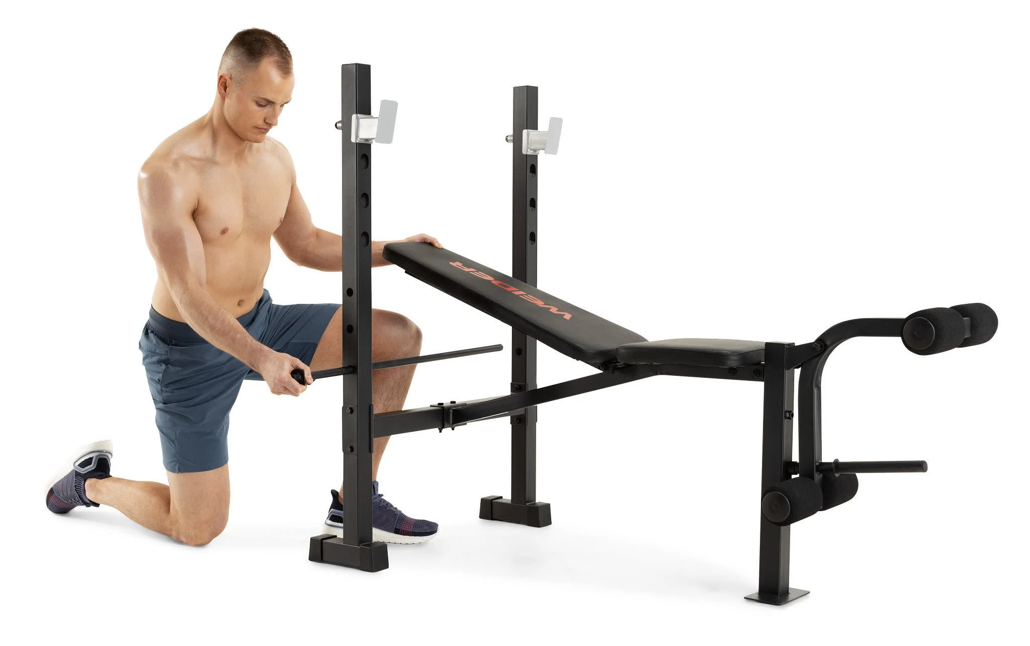 Weider Legacy Standard Bench and Rack, 410 Lb. Total Weight Capacity - Image 9