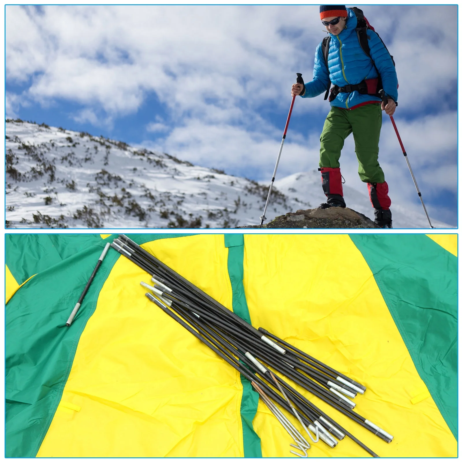 38x10" Camp Chair Replacement Bag Folding Camping Chair Carry Bag Tripod Case Bag with Handle - Image 3