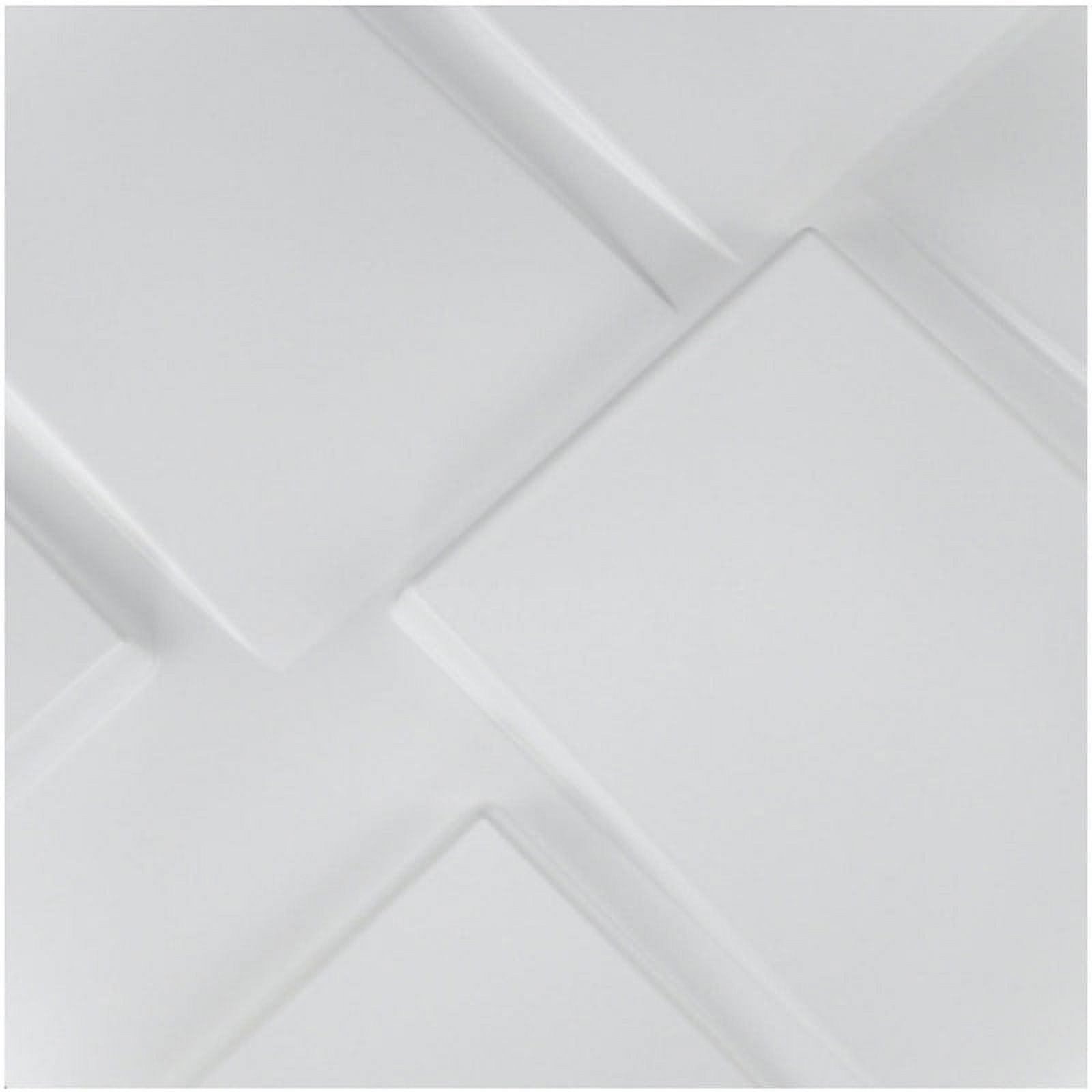 Art3d Architectural Design 19.7 in. x 19.7 in. PVC 3D Wall Panel (12-Pack) - Image 4