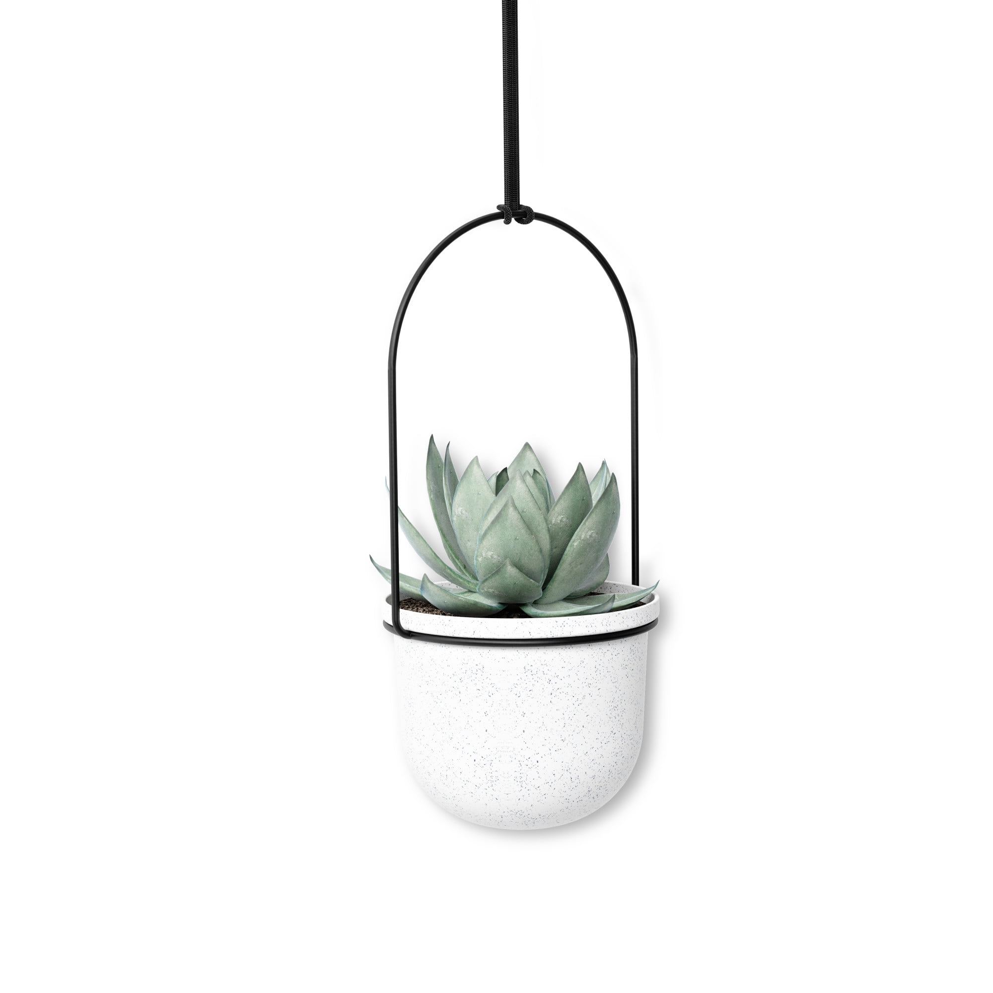 Umbra Triflora Hanging Planter Set of 5 White - Image 6