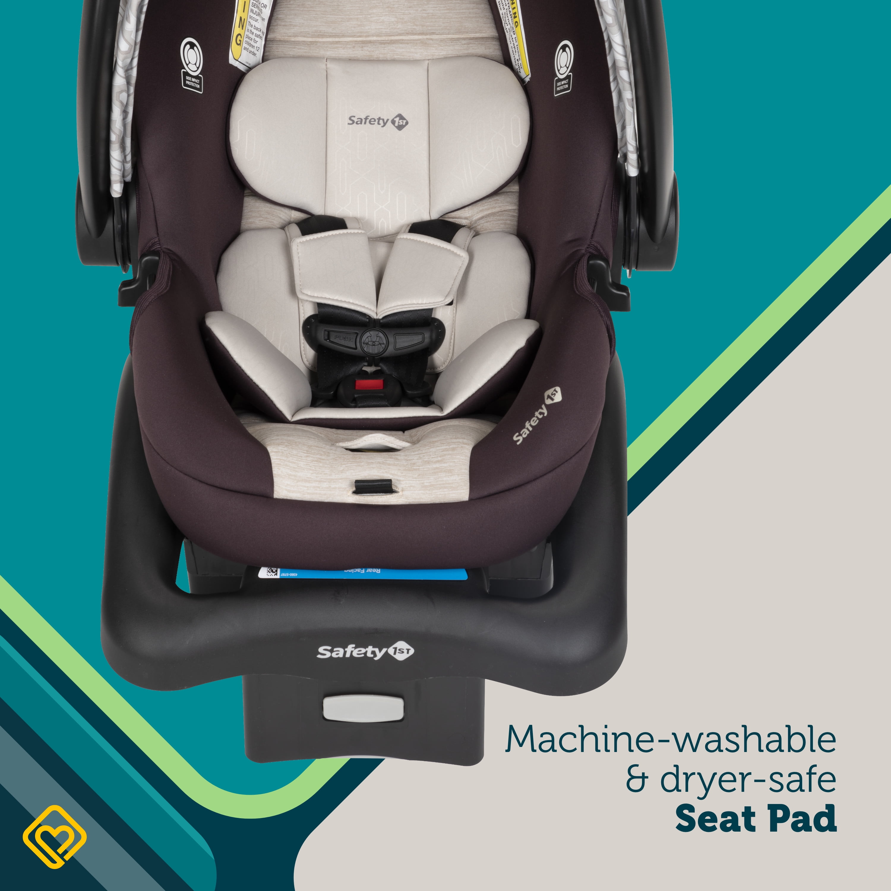 Safety 1st Deluxe Grow and Go Flex 8-in-1 Travel System, High Street, Infant - Image 17