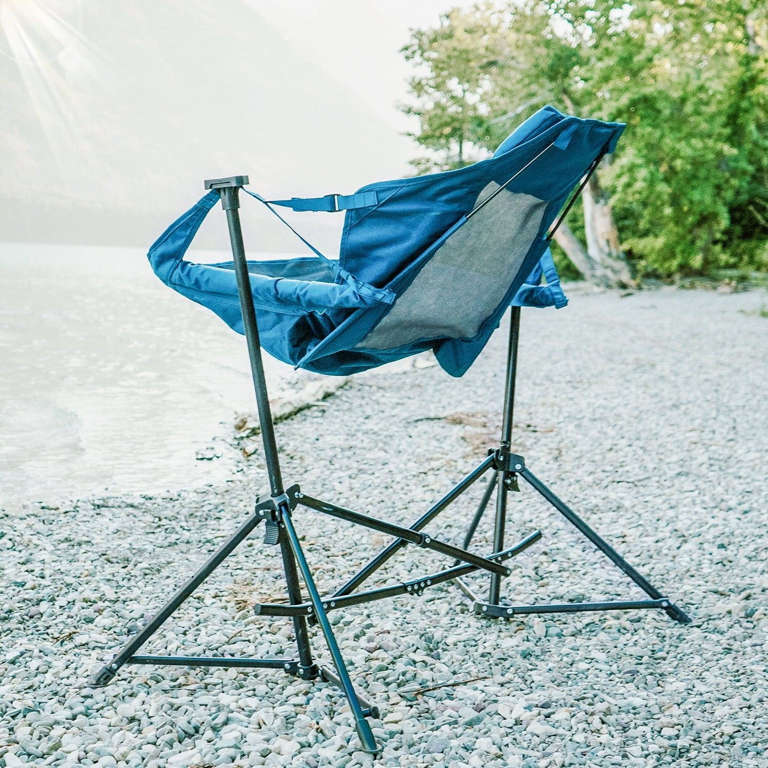 Alpha Joy Hammock Camping Chair Folding Rocking Chair - Image 6