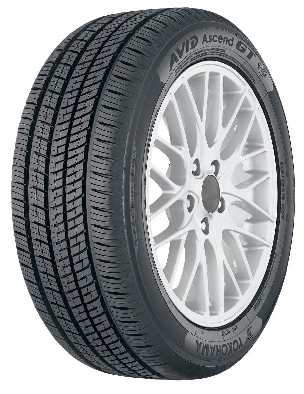 Set of 2 Yokohama Avid Ascend GT 225/40R18 92V XL Tires - Image 4