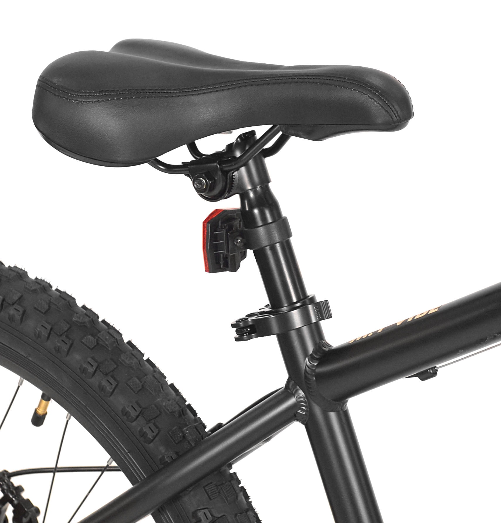 Ozark Trail 24" M.1 Vibe Mountain Bicycle, 8 Speed, Black, Fits Riders 4'6" - 5'6", Teen, Unisex - Image 8