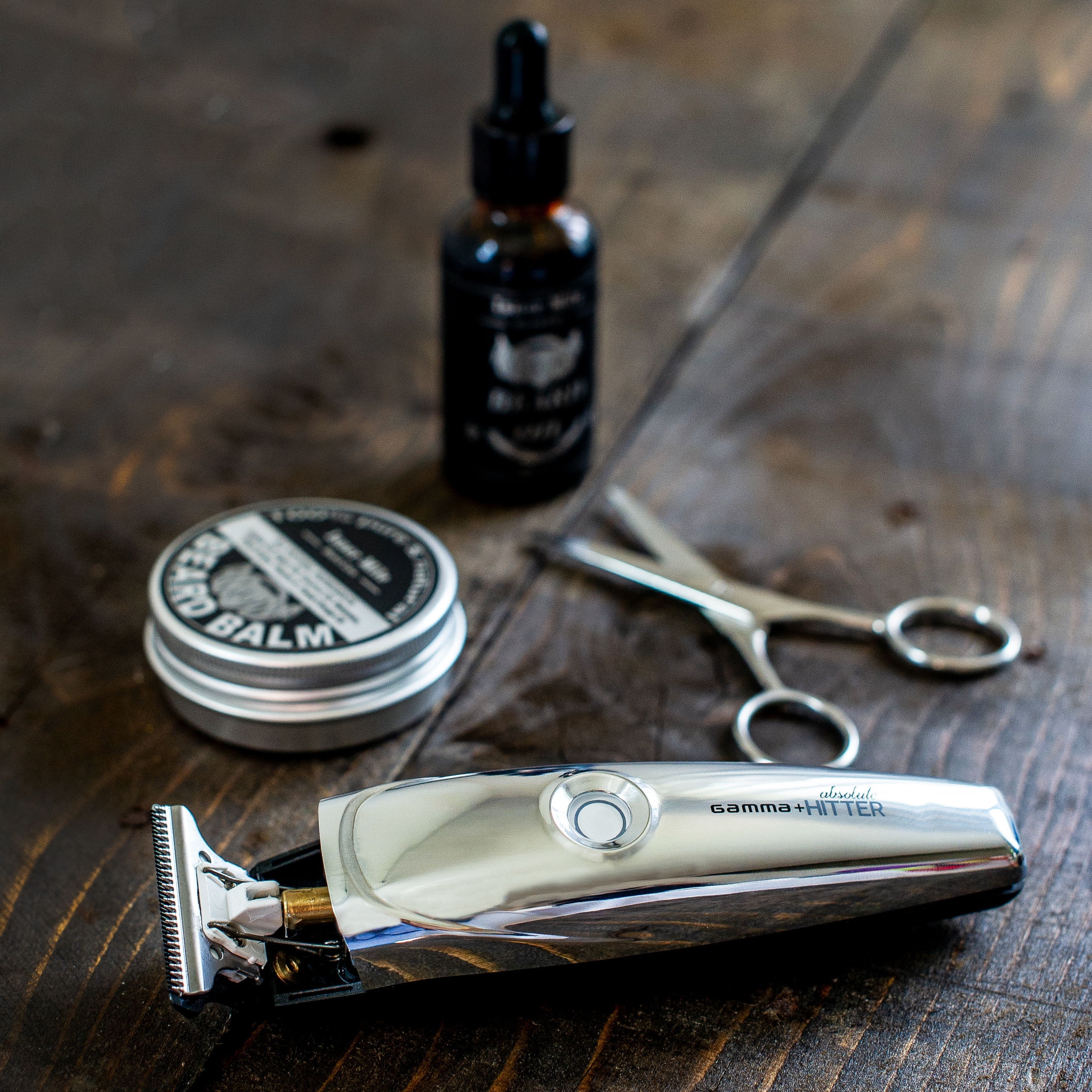 GAMMA+ Absolute Hitter Cordless Hair Trimmer, Modular Body Lids, Matte Chrome, Gold, Rose Gold - Image 7