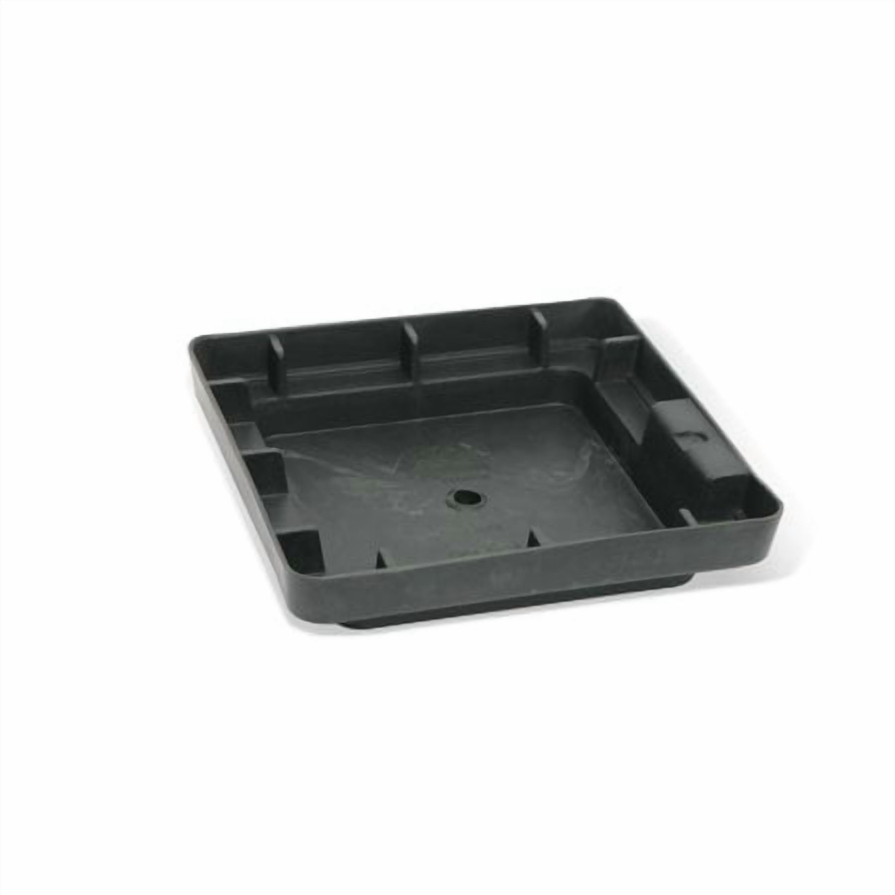 Algreen Products 17633 13 x 28 in. Valencia Square Taper Planter with Elevated Plant Shelf - Slate - Image 3