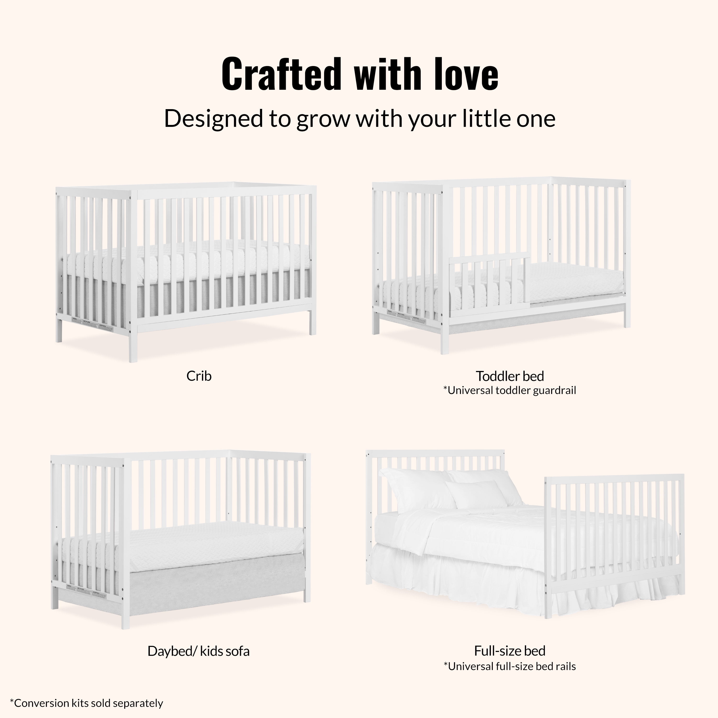 Dream On Me Synergy White - Image 3