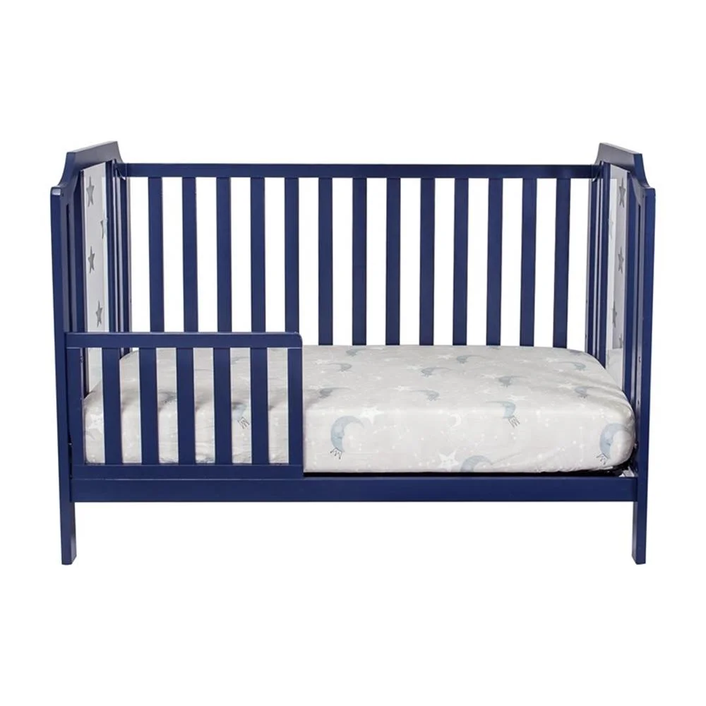 Suite Bebe Celeste Toddler Guard Rail, Navy Blue Finish - Image 3
