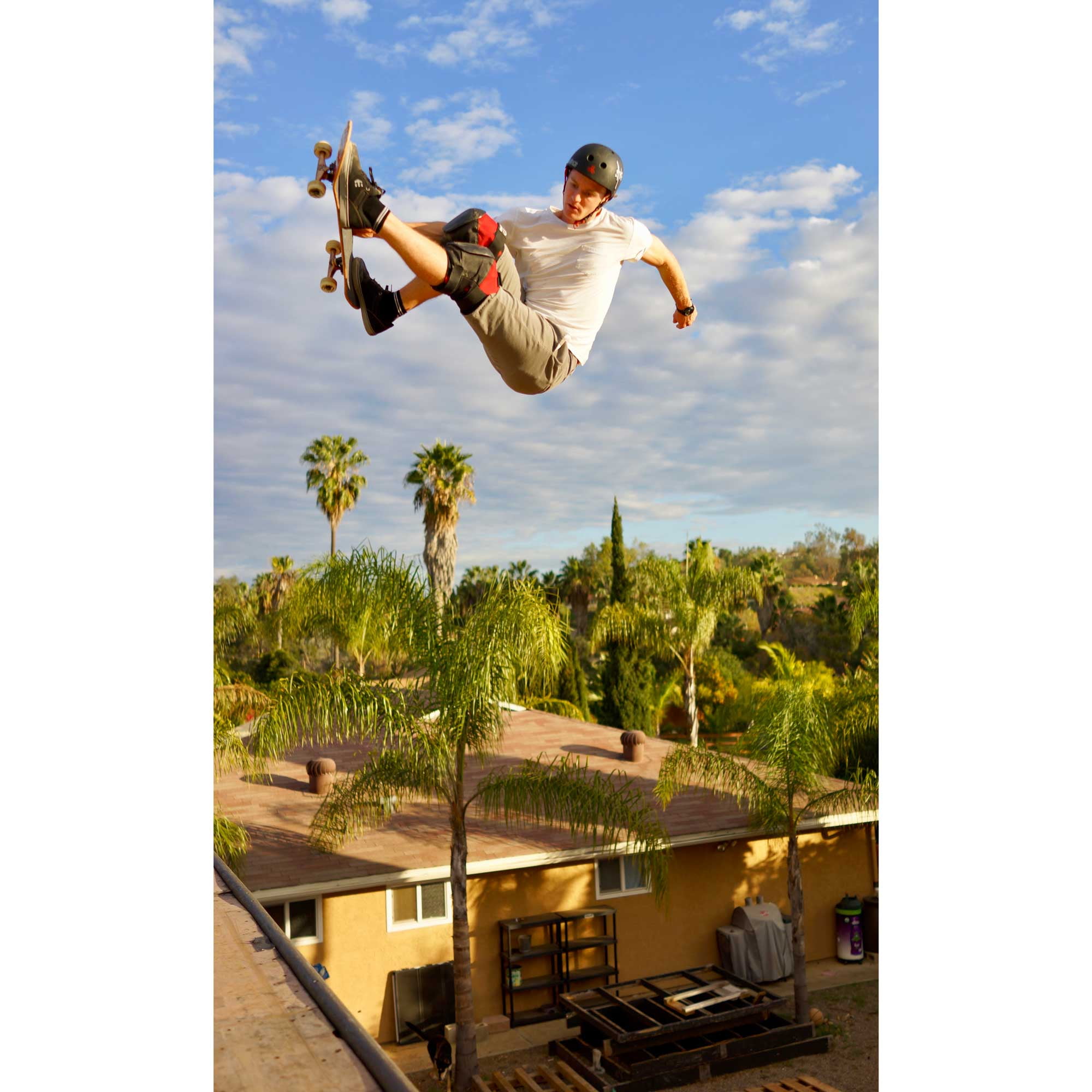 Triple 8 Skater Hardened Skate Helmet with Sweats aver Liner, Black Rubber - Medium - Image 6