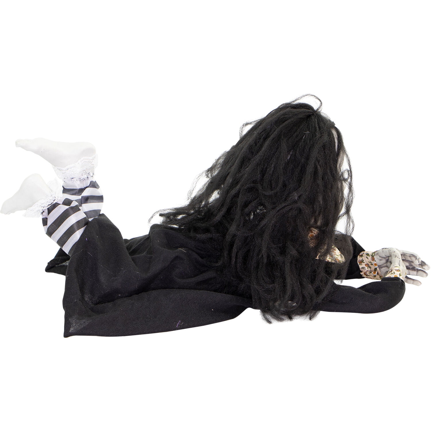 Haunted Hill Farm Animatronic Crawling Demon Girl Indoor/Covered Outdoor Halloween Decoration, HHGIRL-3FLSA - Image 5