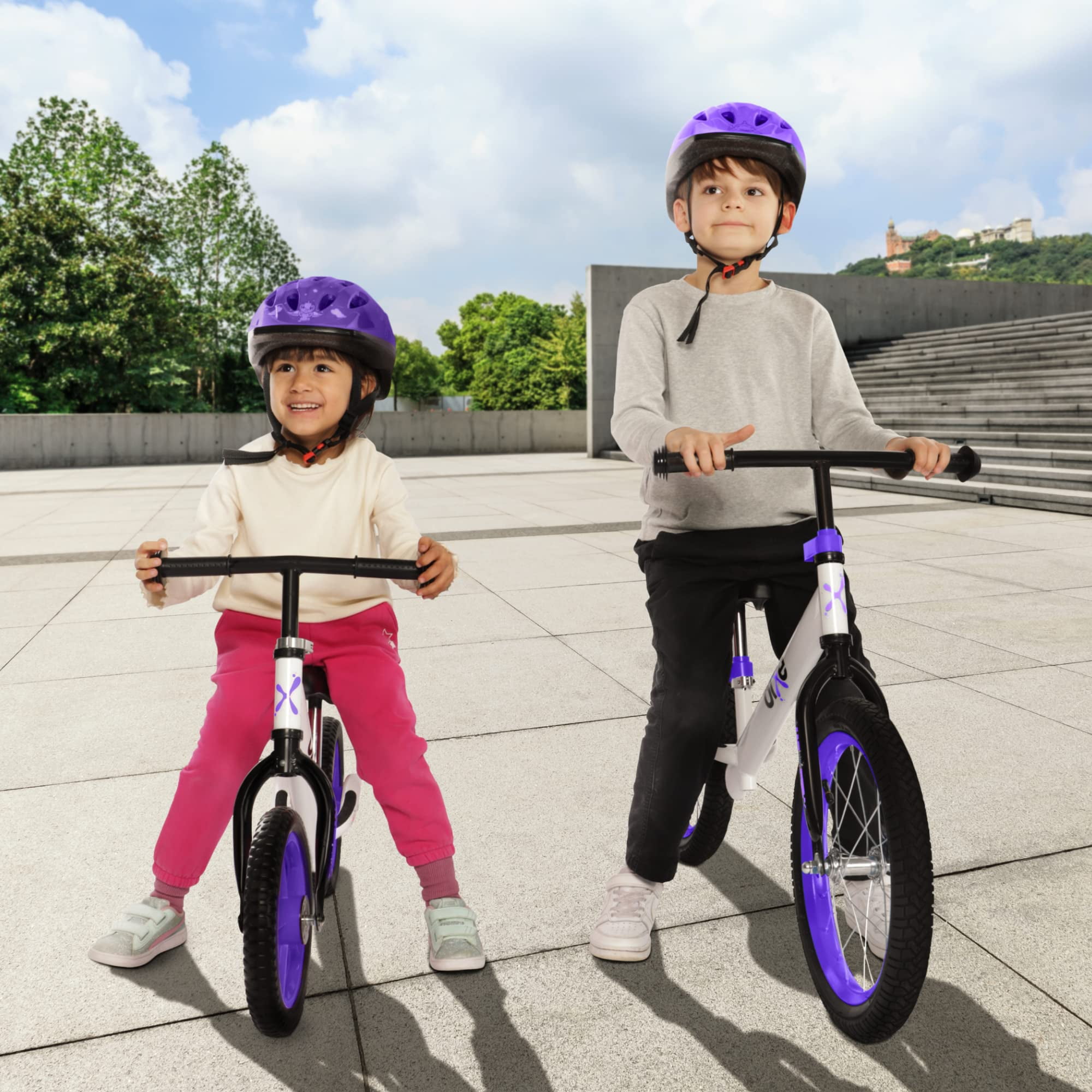 Bixe 16" Pro Balance Bike for for Big Kids 5 to 9 Years Old (Violet) - Image 8