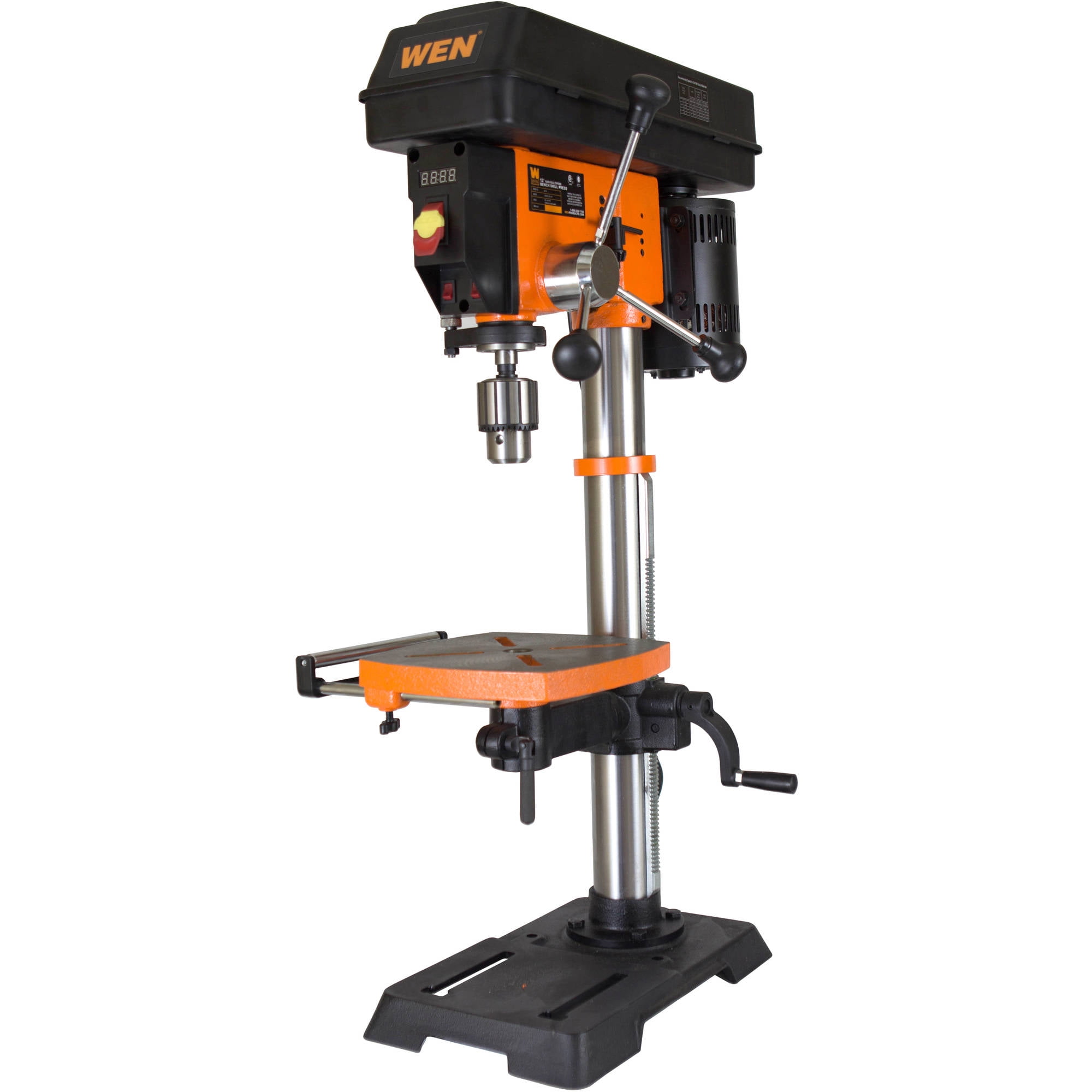 WEN 12 inch 5 Amp Variable Speed Cast Iron Benchtop Drill Presses - Image 4