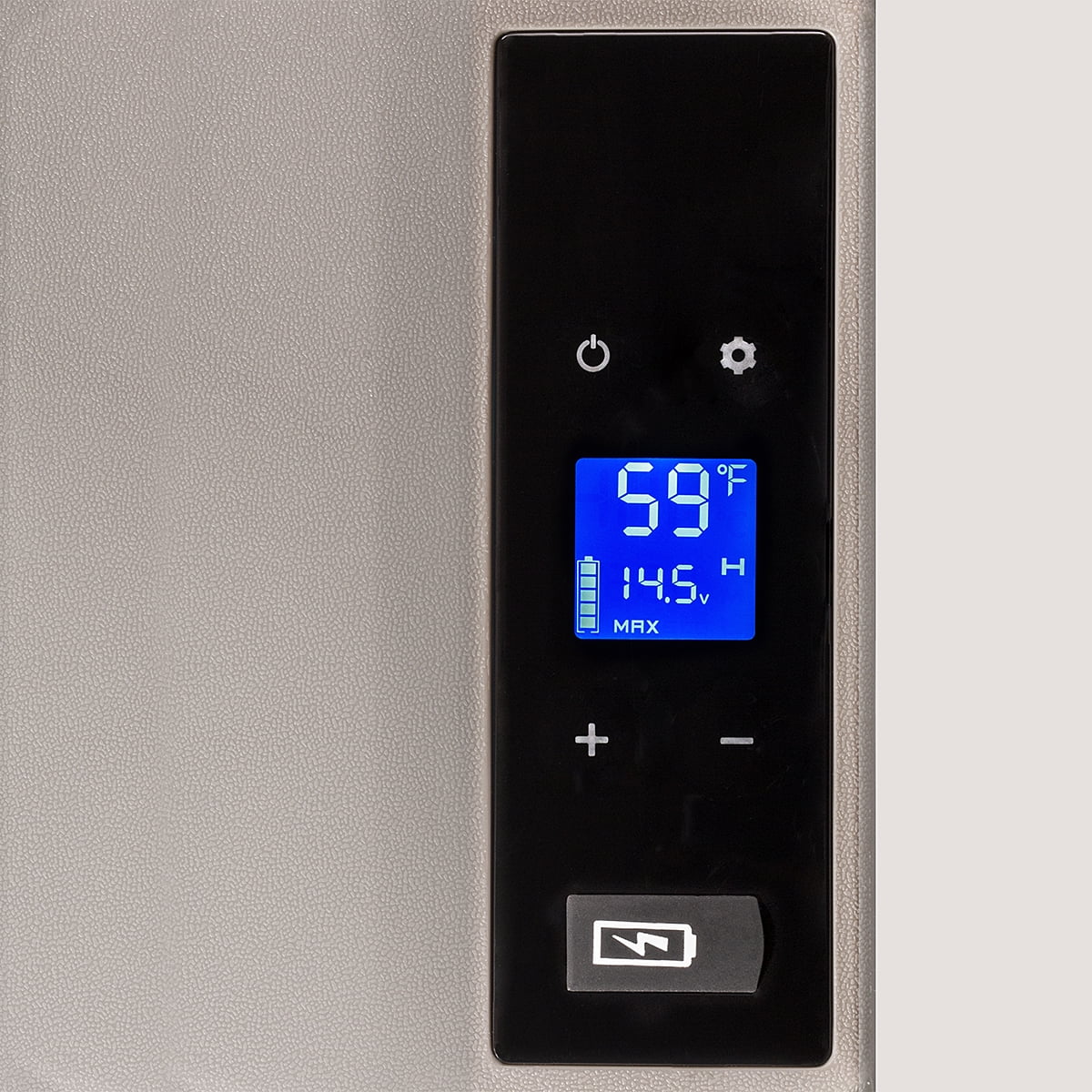 XtremepowerUS 52-Quart Bluetooth Portable Refrigerator Vehicle Car Mini Fridge Cooler ECO w/ Handle Wheel - Image 3