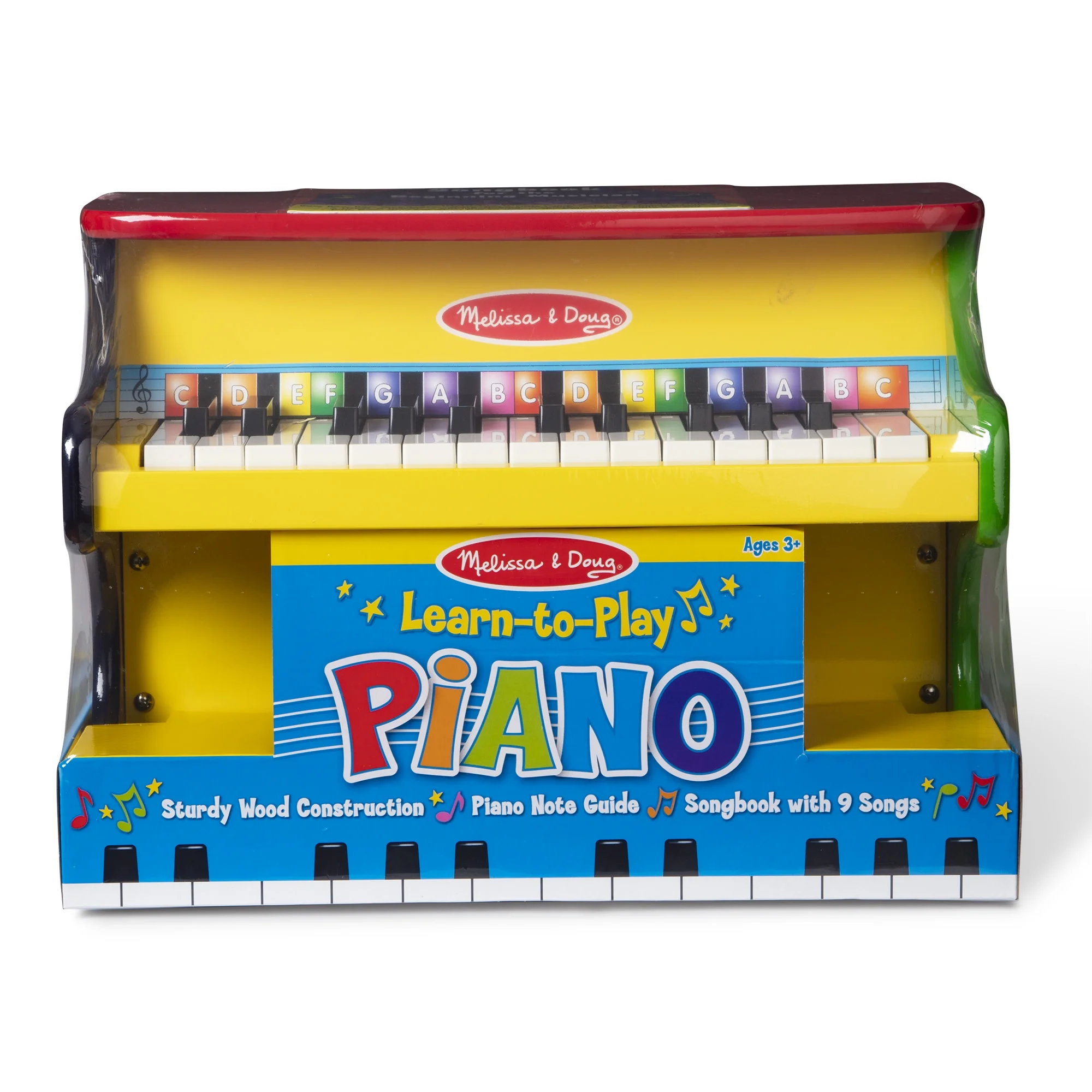Melissa & Doug Learn-To-Play Piano With 25 Keys and Color-Coded Songbook for Toddlers 3+ - Image 9