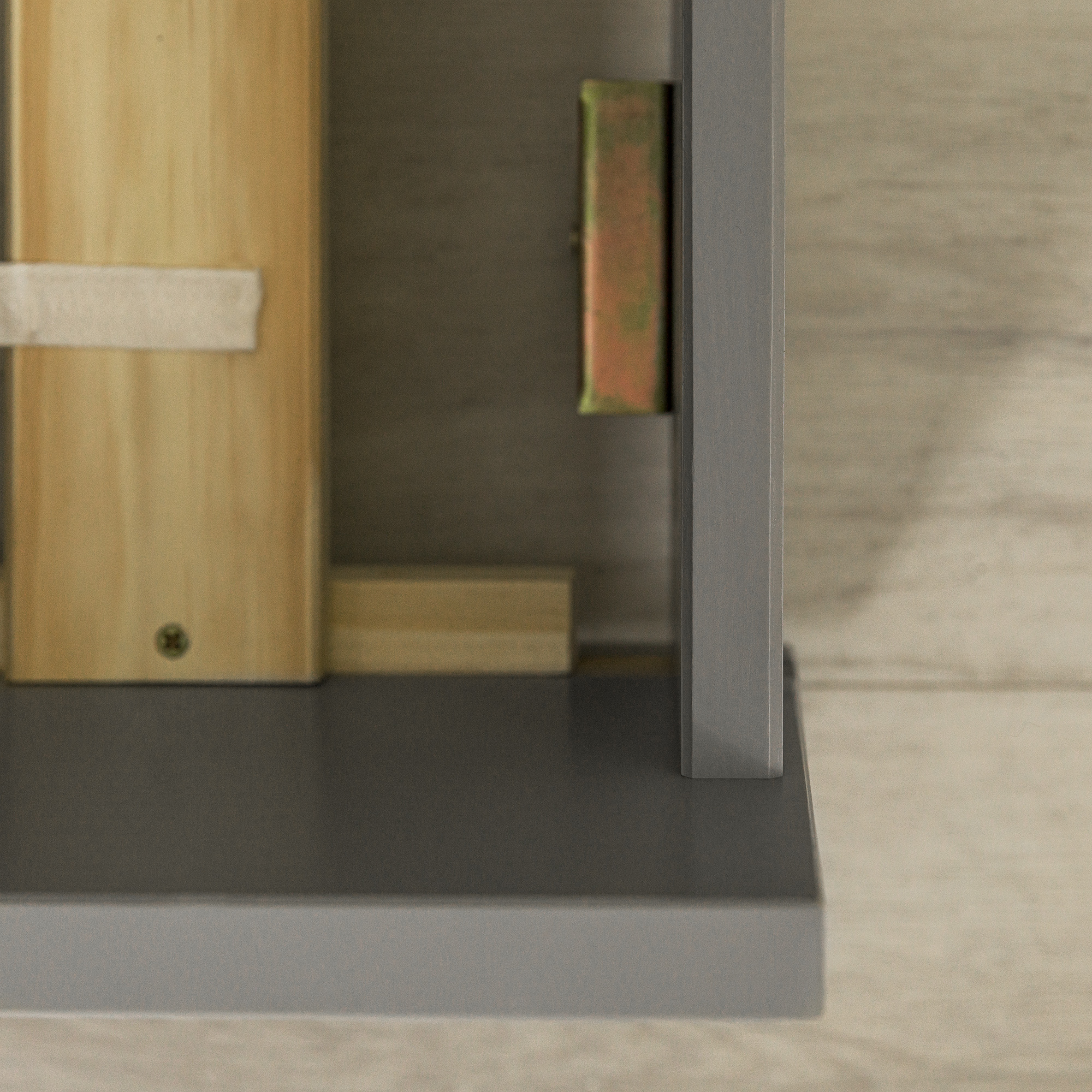 Walker Edison Solid Wood Junior Twin Trundle Bed, Grey - Image 10