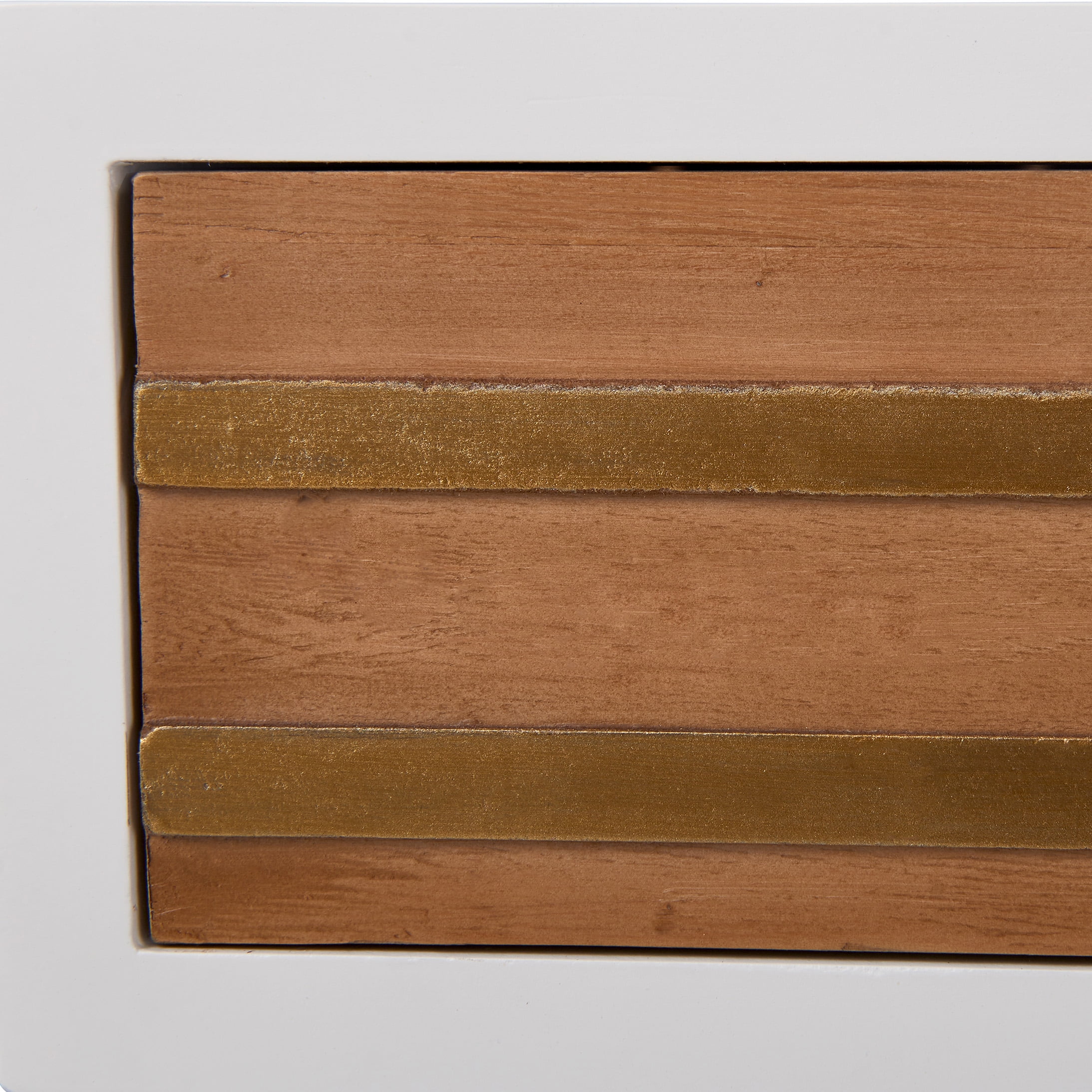 Adore Decor Jupiter Modern 2-Drawer Wood Desk Console Table in White - Image 5