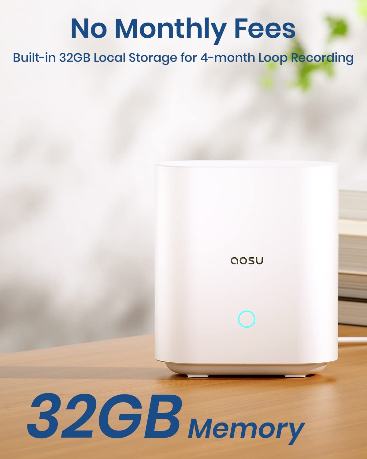 AOSU Solar Wireless Outdoor Security Cameras, 2K/3MP Home Security System, 2 Camera Kit with 166° Ultra-Wide View, Solar Powered, Spotlight, Night Vision, No Monthly Fee, 32G Local Storage - Image 10