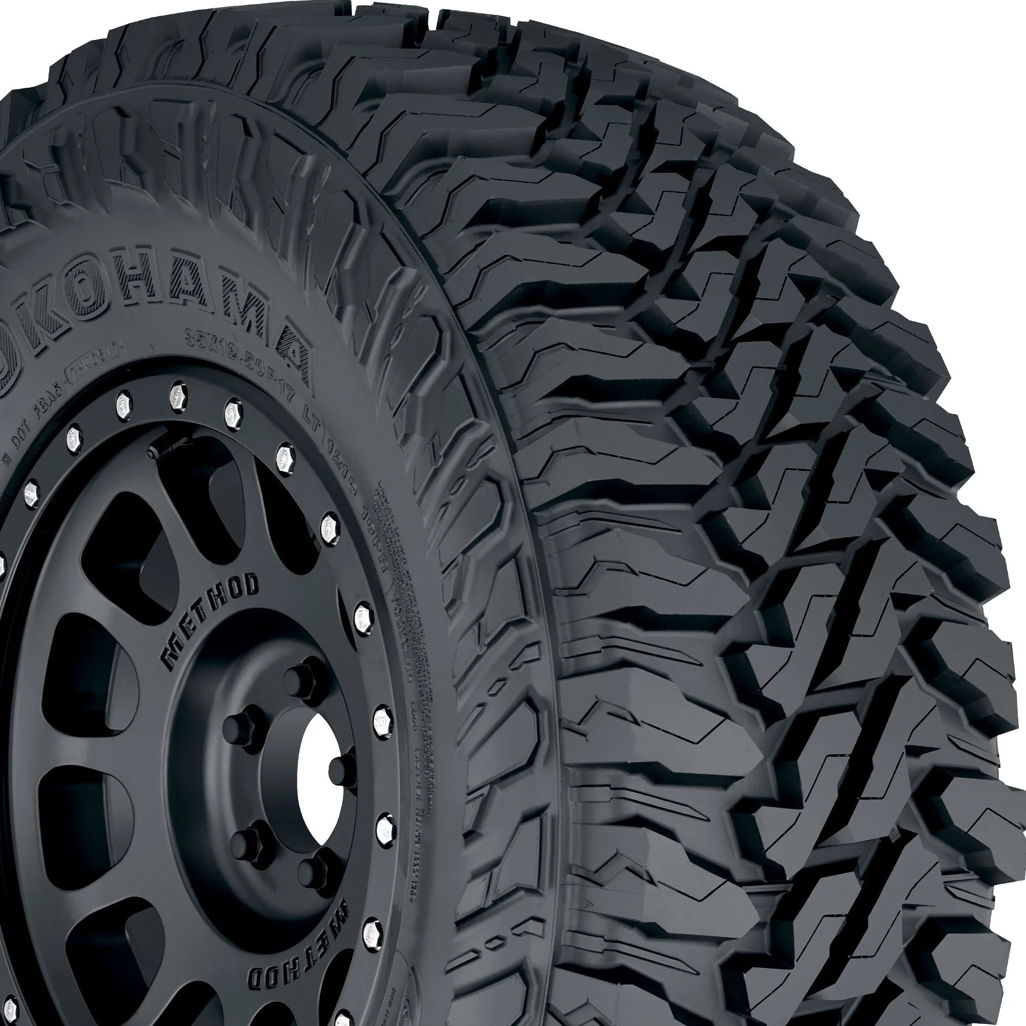 Yokohama Geolandar M/T G003 Mud Terrain LT245/75R16 120/116Q E Light Truck Tire - Image 3