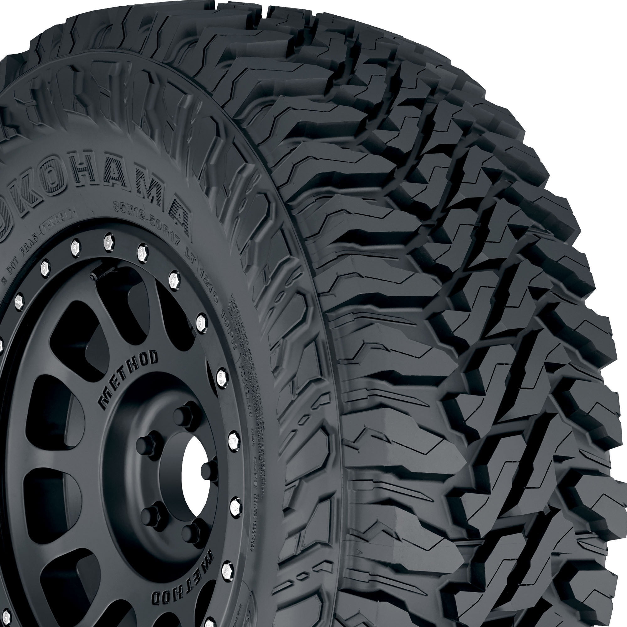 Yokohama Geolandar M/T G003 Mud Terrain LT275/65R18 123/120Q E Light Truck Tire - Image 5