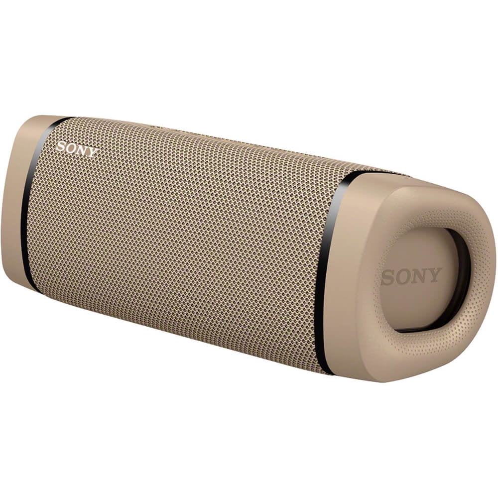 Sony SRS-XB33 EXTRA BASS Wireless Waterproof Bluetooth Portable Speaker, Taupe - Image 3
