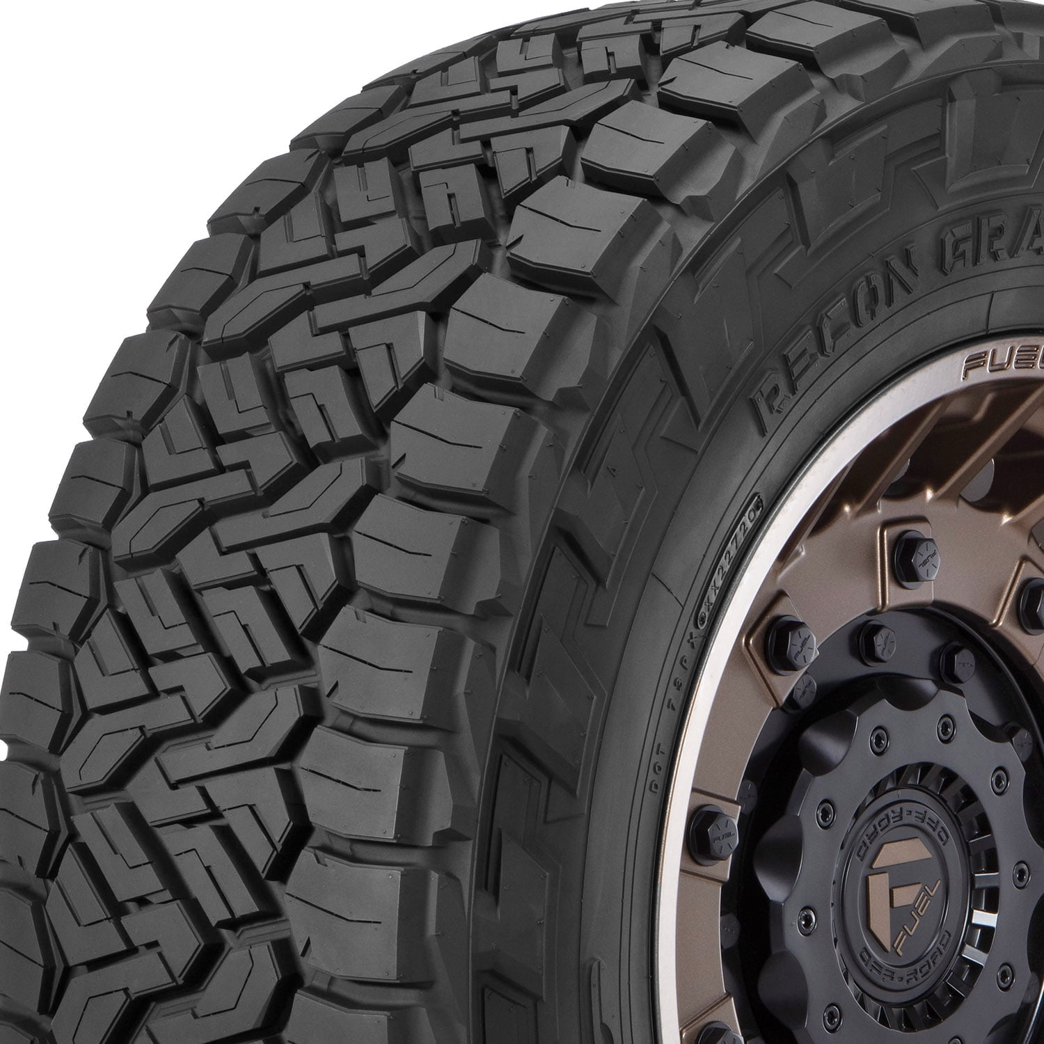 Nitto Recon Grappler A/T LT275/55R20 120/117S E Tire Fits: 2018 Chevrolet Silverado 1500 High Country, 2014-16 Chevrolet Silverado 1500 High Country - Image 6