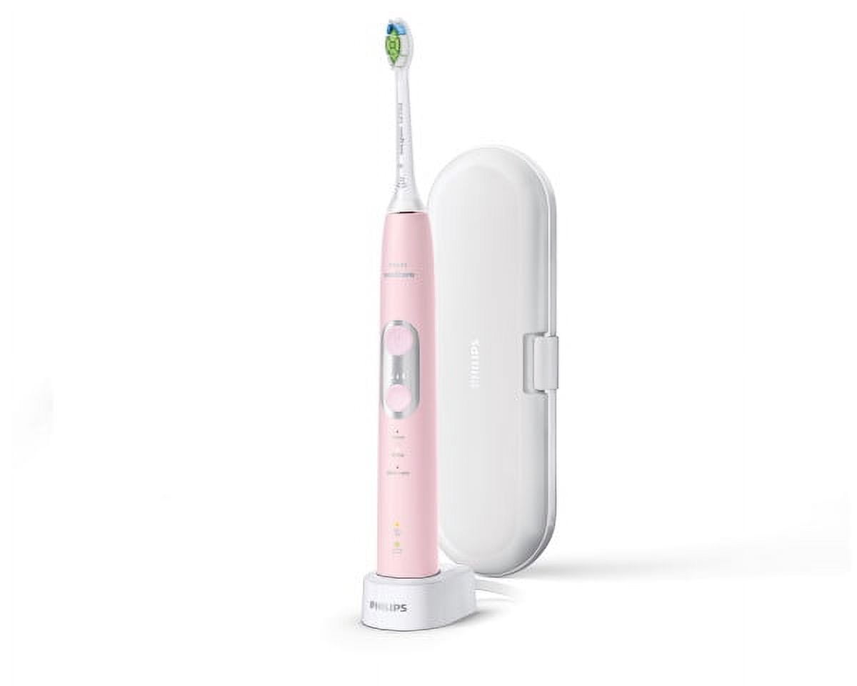 Philips Sonicare ProtectiveClean 6100 Whitening Rechargeable Electric Toothbrush, Pink HX6876/21 - Image 5