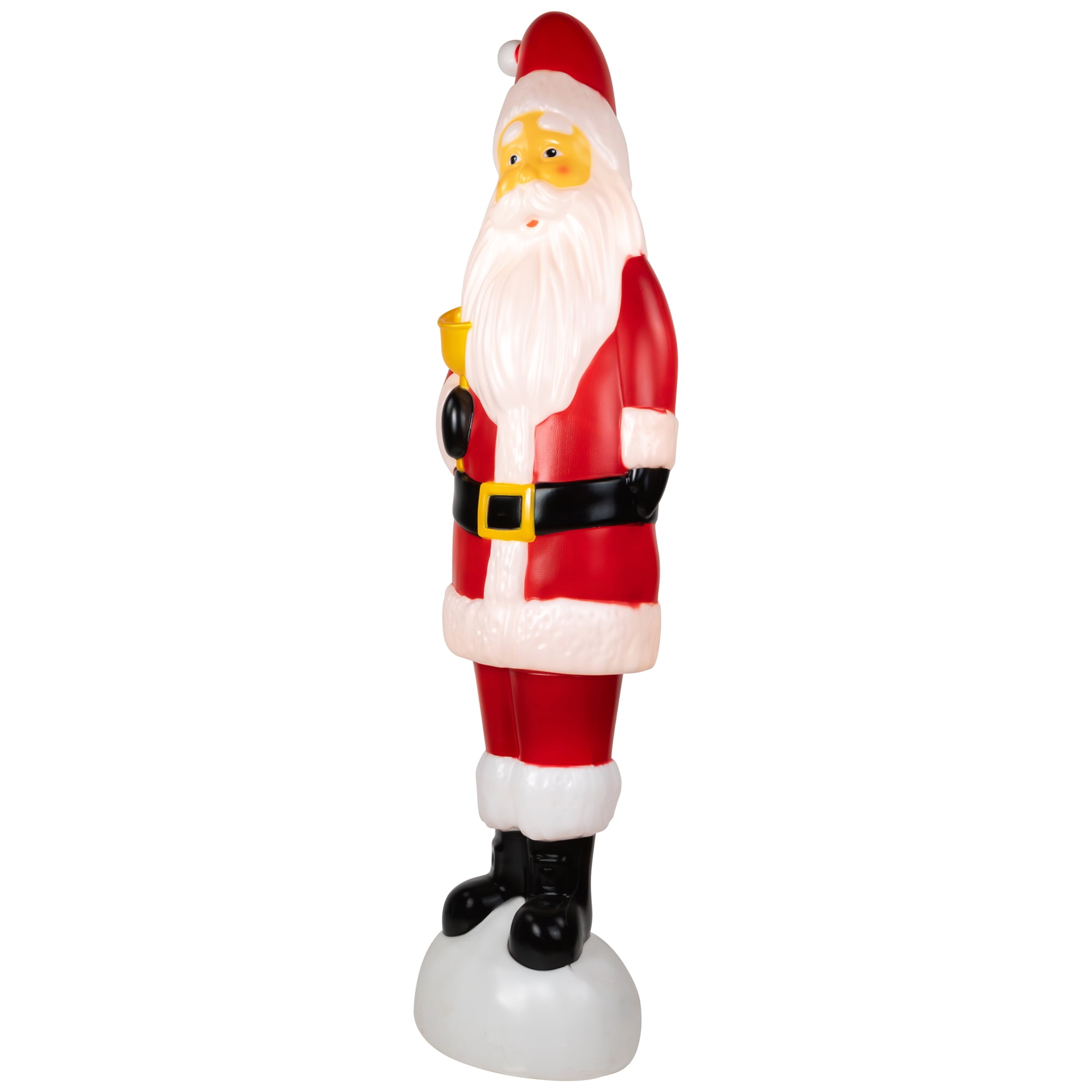 Northlight Lighted Blow Mold Santa Claus Outdoor Christmas Decoration - 59" - Image 7