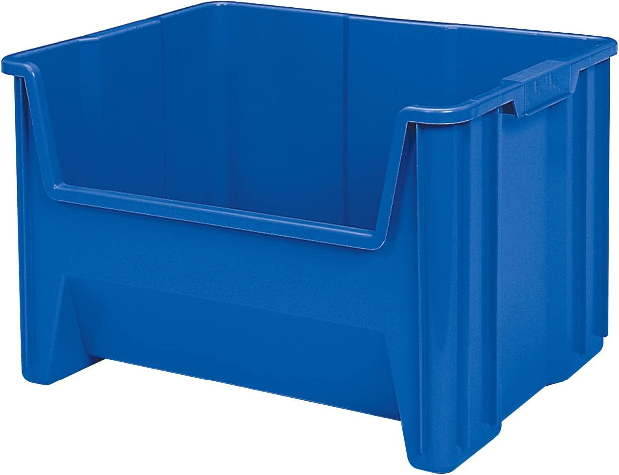 Akro-Mils Stak-N-Store 13017 Large Storage Bins, Stackable Heavy Duty Containers, 15"x20"x12.5", Blue, 3-Pack - Image 10