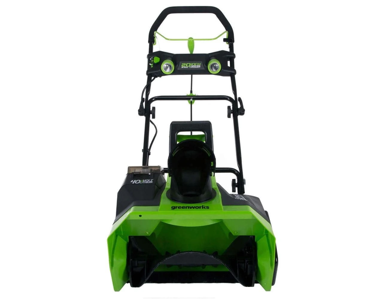 Greenworks Gmax 20" 40V Cordless Snow Thrower 26272 - Image 5
