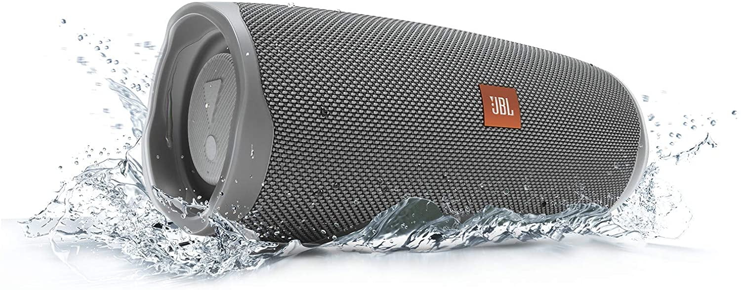 JBL Charge 4 Portable Waterproof Bluetooth Speaker, Gray - Image 6